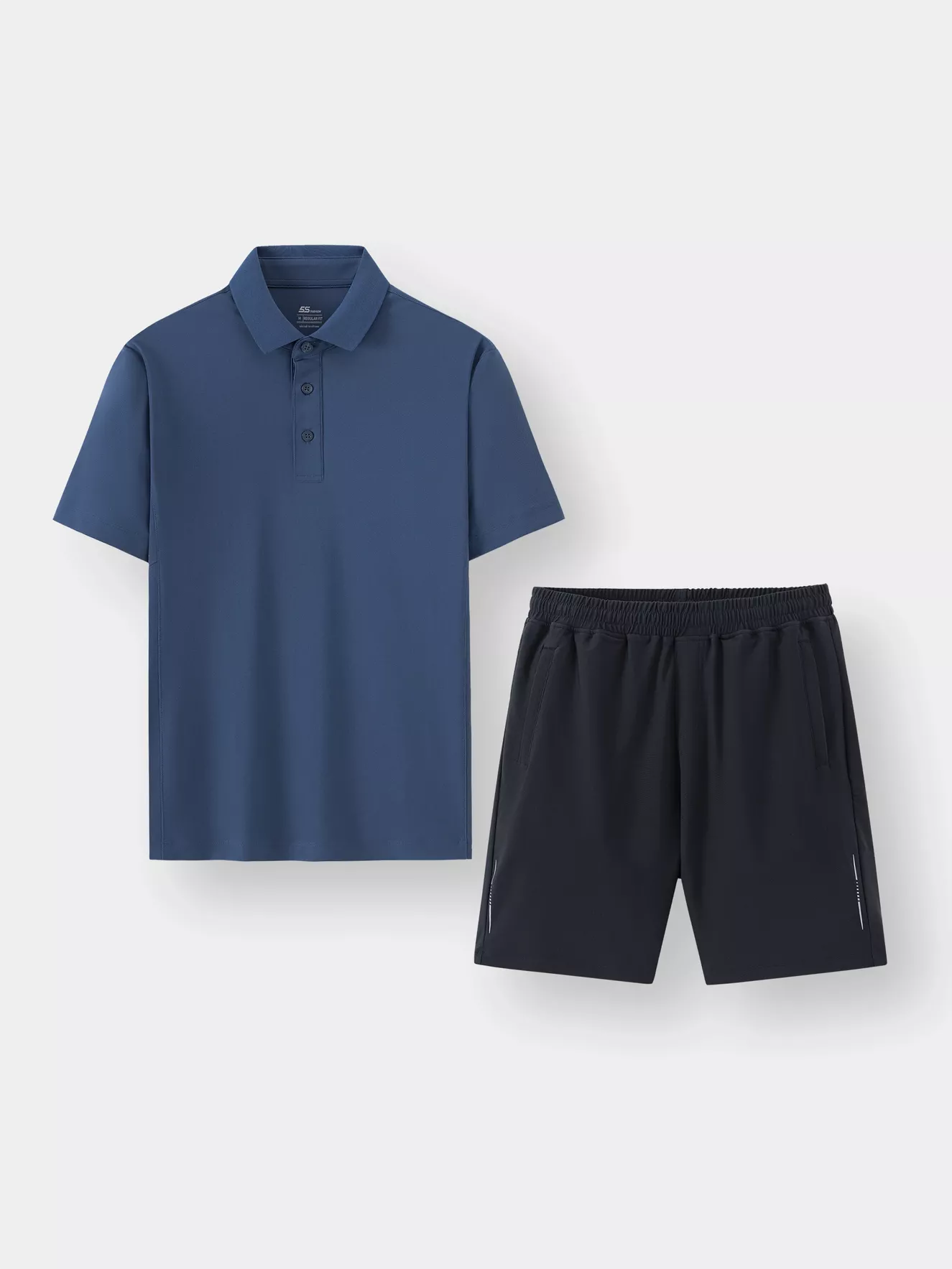 Bộ Quần Áo Polo Nam Basic Nhẹ Mát Phom Regular BAPC24003-BQST24003