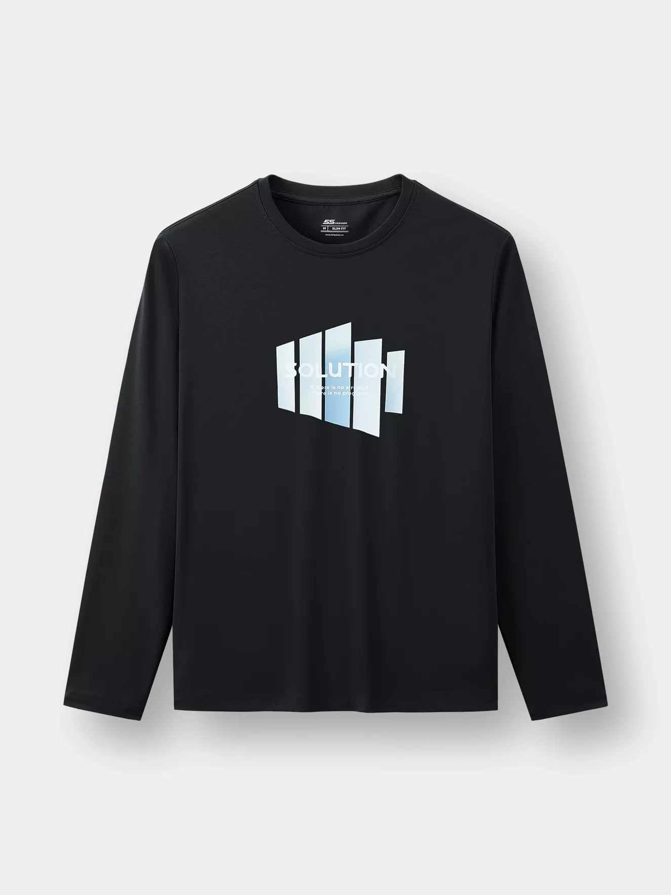 Áo Thun Dài Tay Cổ Tròn 5S Fashion Slimfit ATO23001