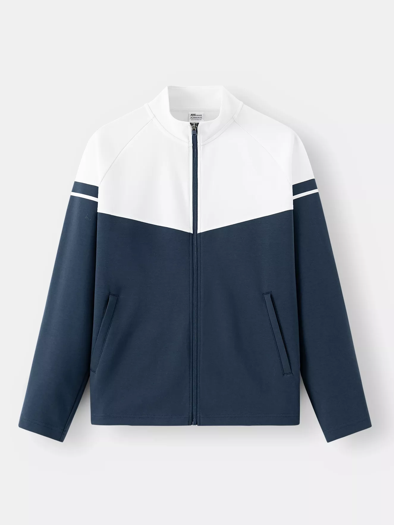 Áo Nỉ Nam Zipper 5S Fashion Can Phối Regular BAKN24015