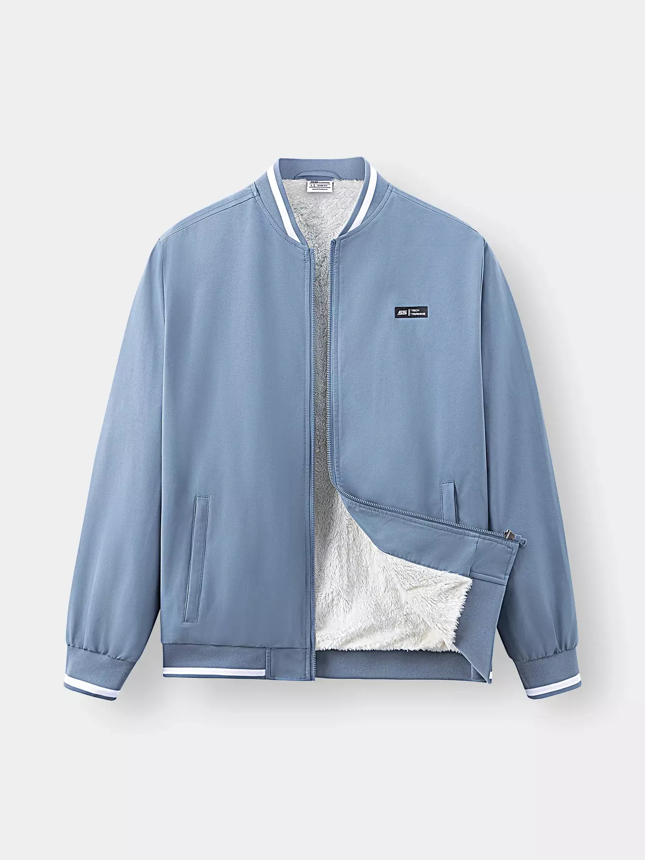 Áo Khoác Bomber Nam 2 Lớp Lót Lông 5S Fashion AKB23004