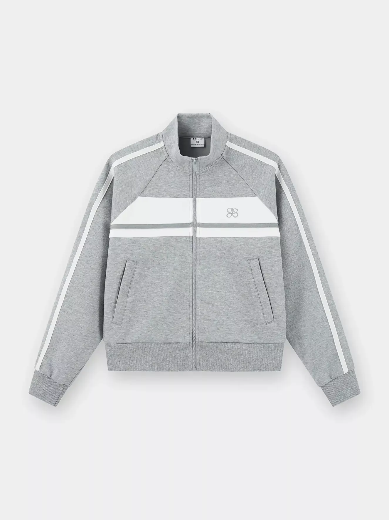 Áo Nỉ Khóa Nữ 5S Fashion Can Phối Phom Regular WBAKN25005-WBAKN25105