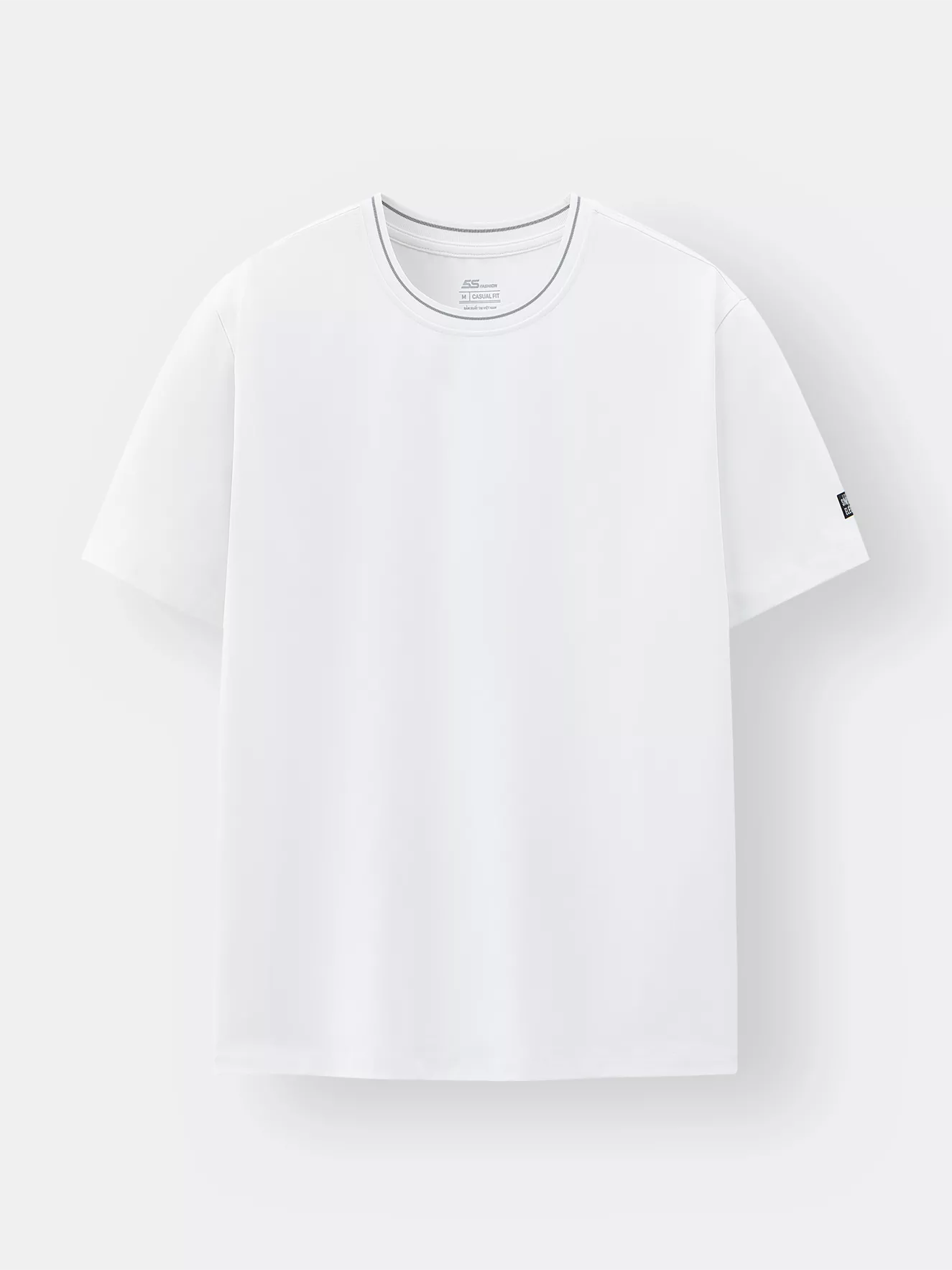 Áo Thun Nam Ngắn Tay 5S Fashion Cotton Phom Casual ATS25002