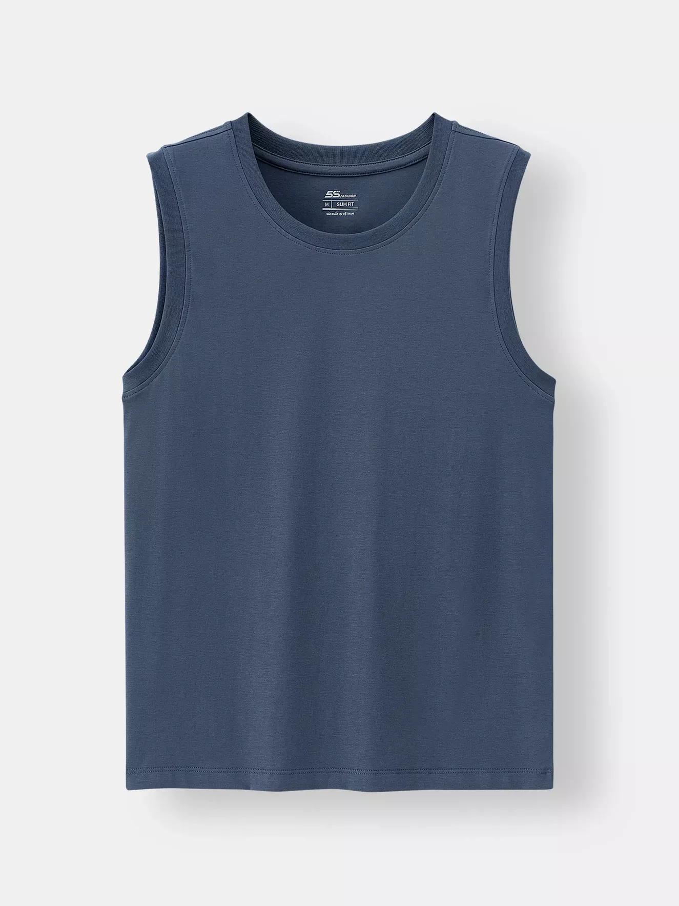 Áo Sát Nách Nam 5S Fashion Cotton Phom Slimfit ASN25005