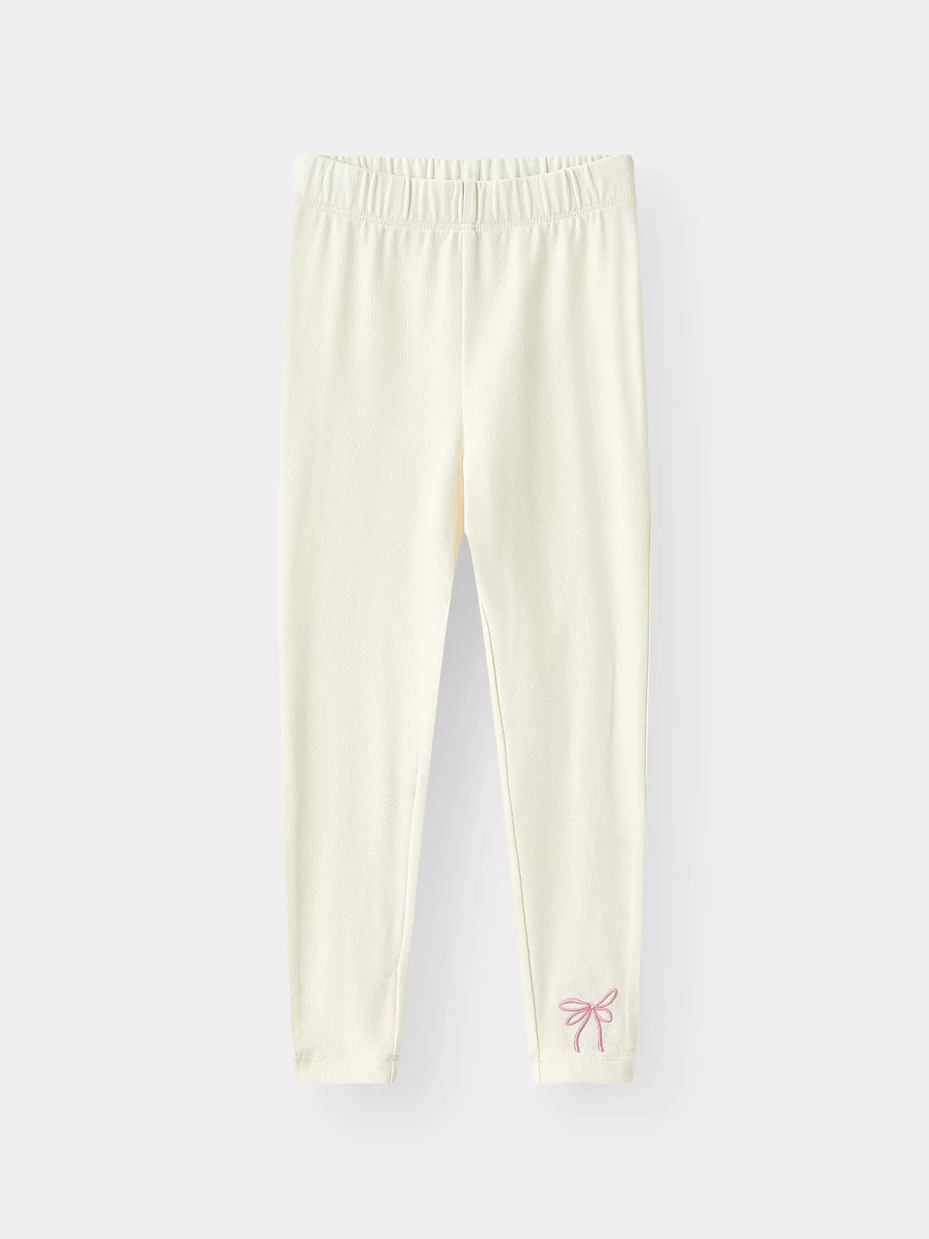 Quần Legging Bé Gái 5S Fashion Thêu Nơ Phom Slimfit G0LEG25001