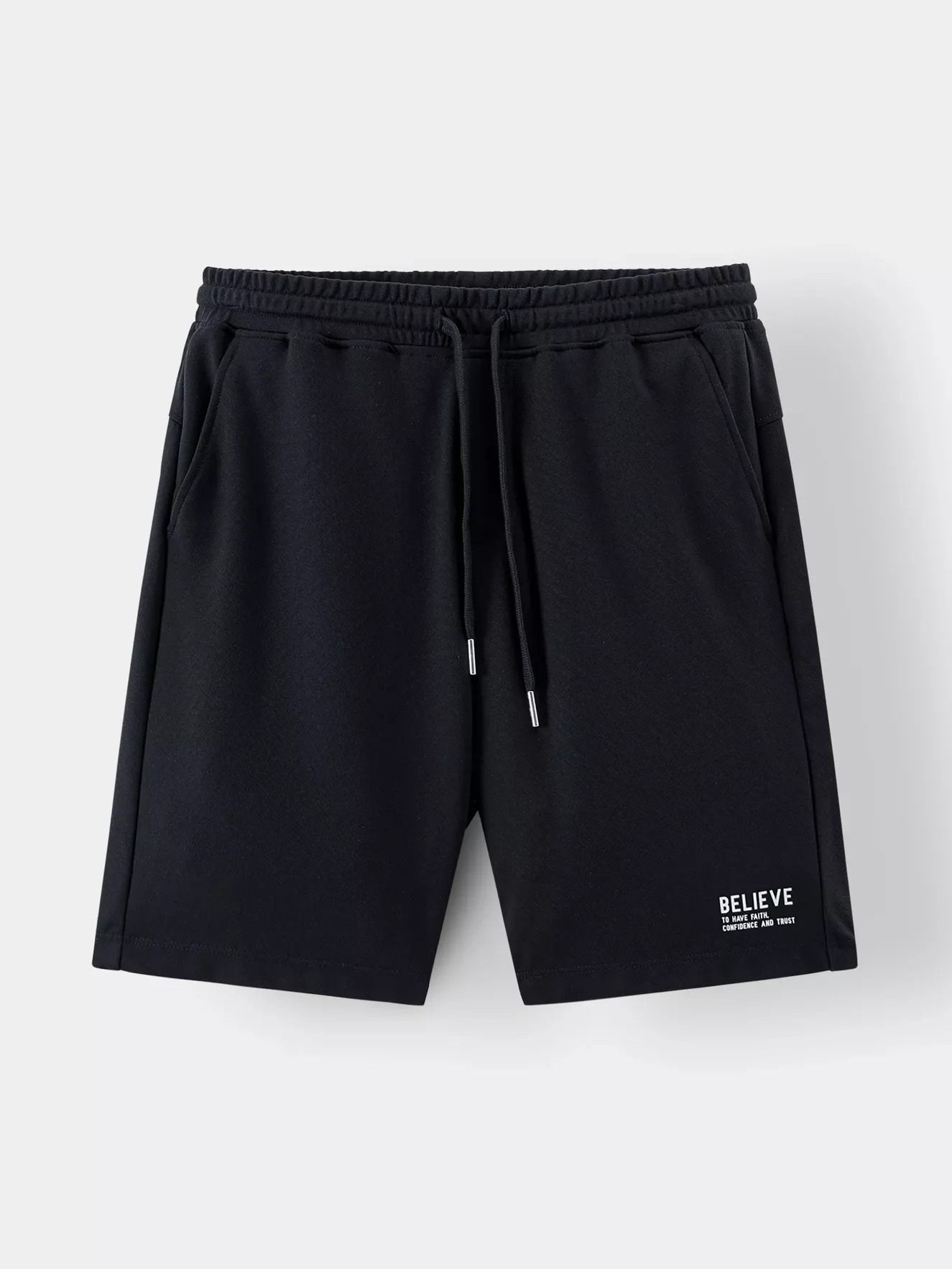 Quần Short Casual Nam 5S Fashion Phom Slimfit In Chữ QSC24008