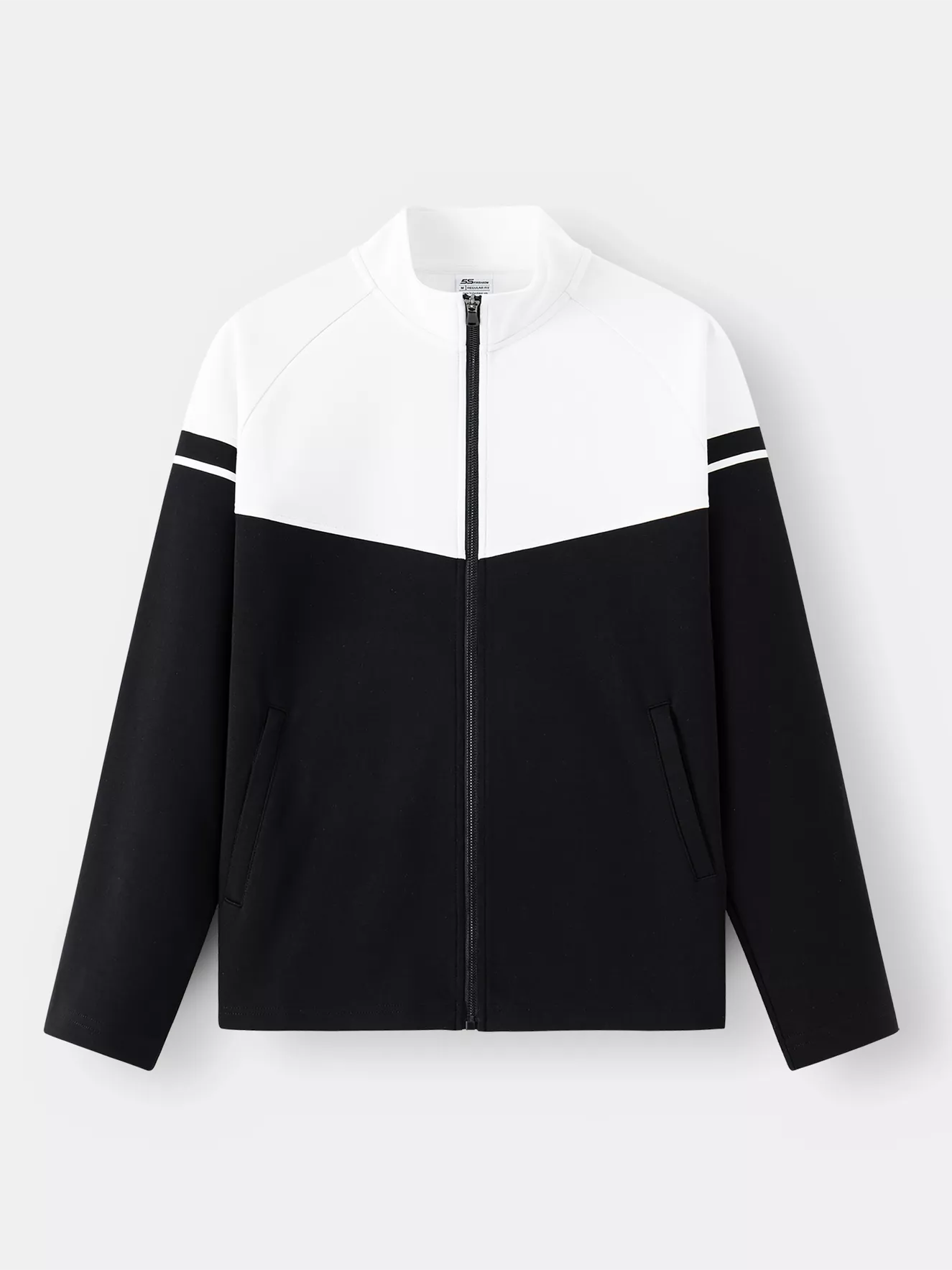 Áo Nỉ Nam Zipper 5S Fashion Can Phối Regular BAKN24015