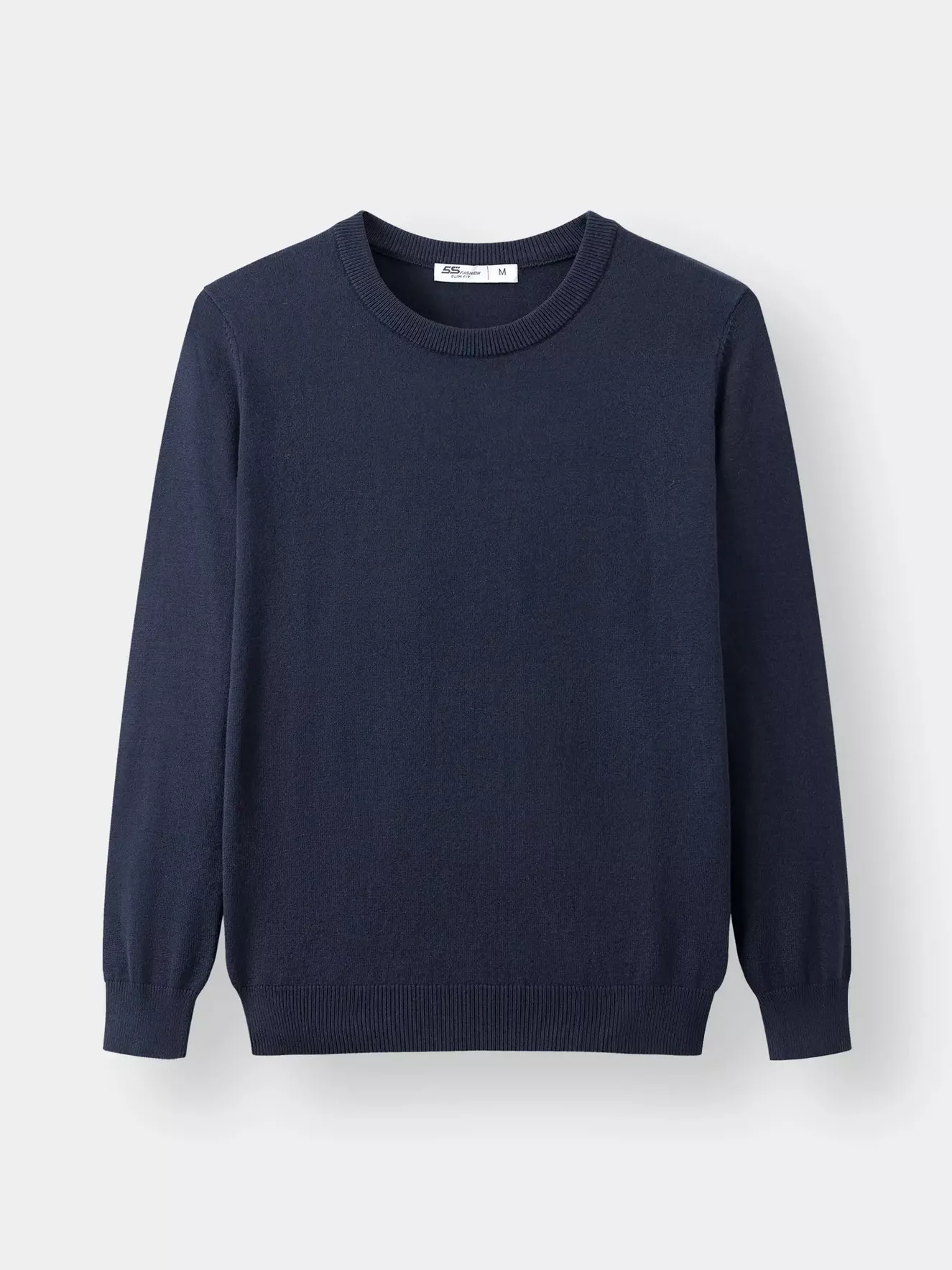 Áo Len Nam Trơn 5S Fashion Slim Fit ALO23005