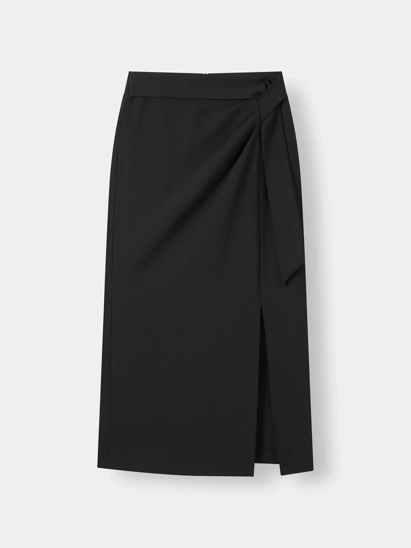 Chân Váy Dài Nữ 5S Fashion Phối Đai Phom Regular W0CVD26004