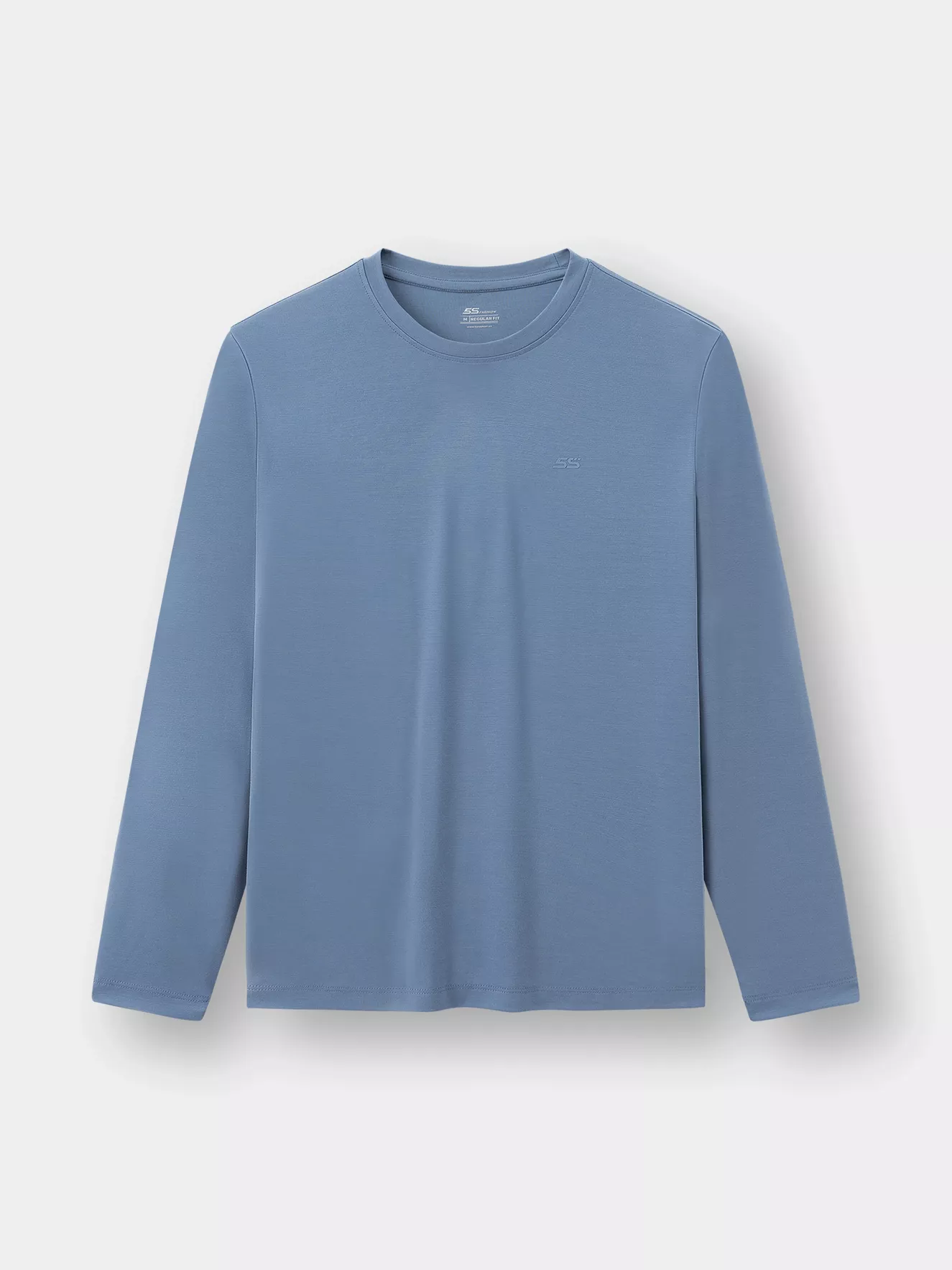 Áo Thun Nam Dài Tay Cổ Tròn 5S Fashion Regular Fit ATO23014