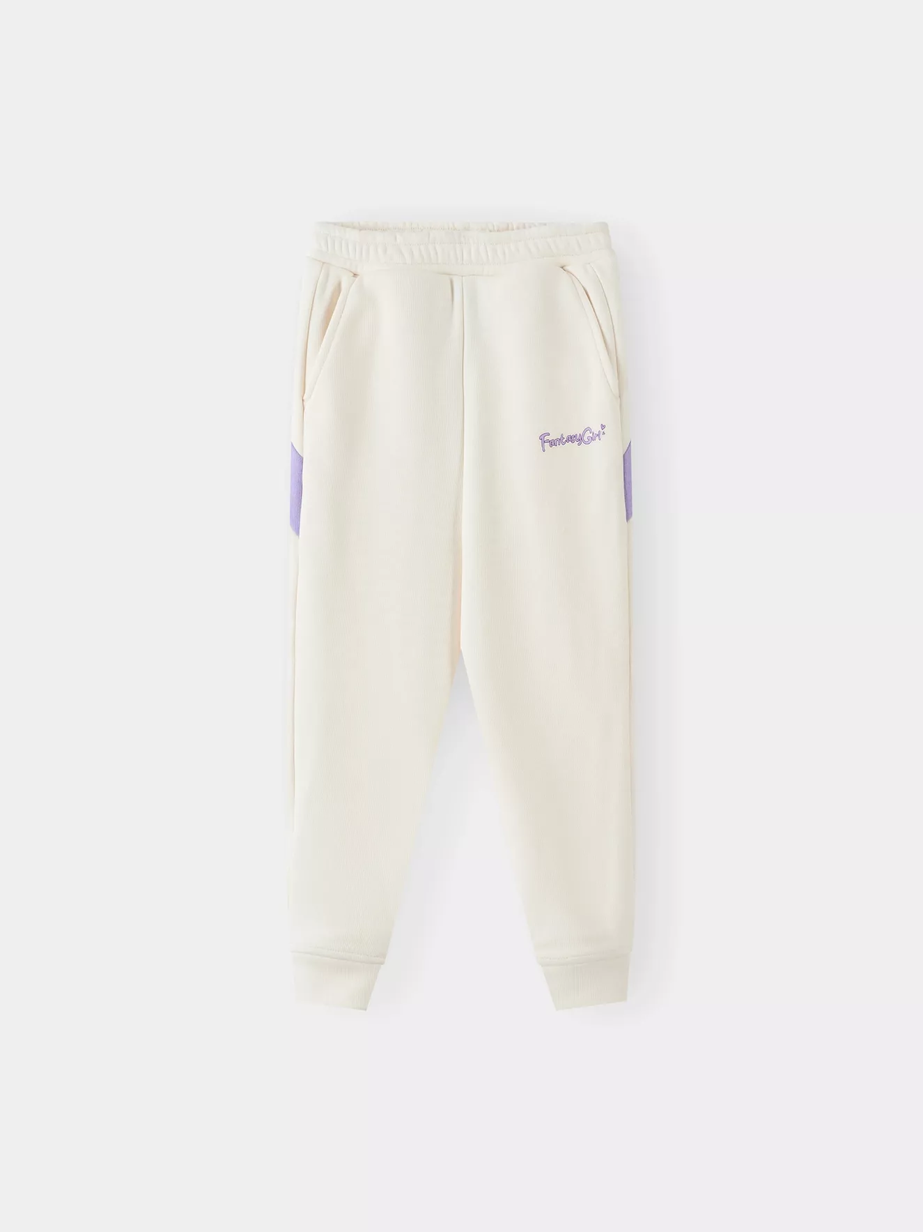 Quần Nỉ Bé Gái 5S Fashion Can Phối Phom Regular GBQNI25002