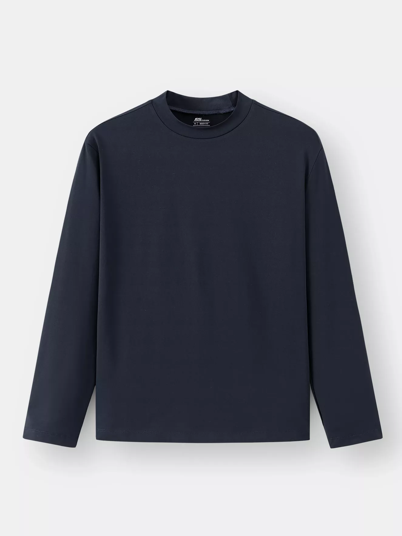 Áo Giữ Nhiệt Nam 5S Fashion Cổ 3 Phân Phom Body AGN24001 