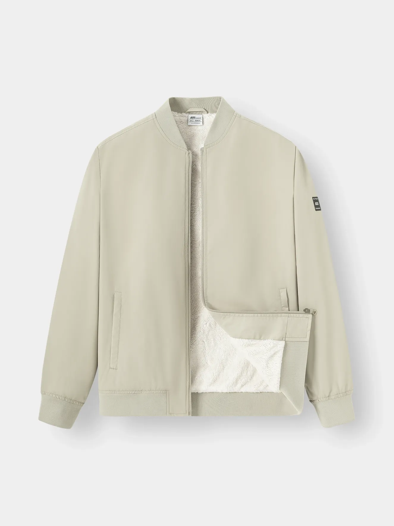 Áo Khoác Bomber 2 Lớp Lót Lông 5s Fashion AKB23007