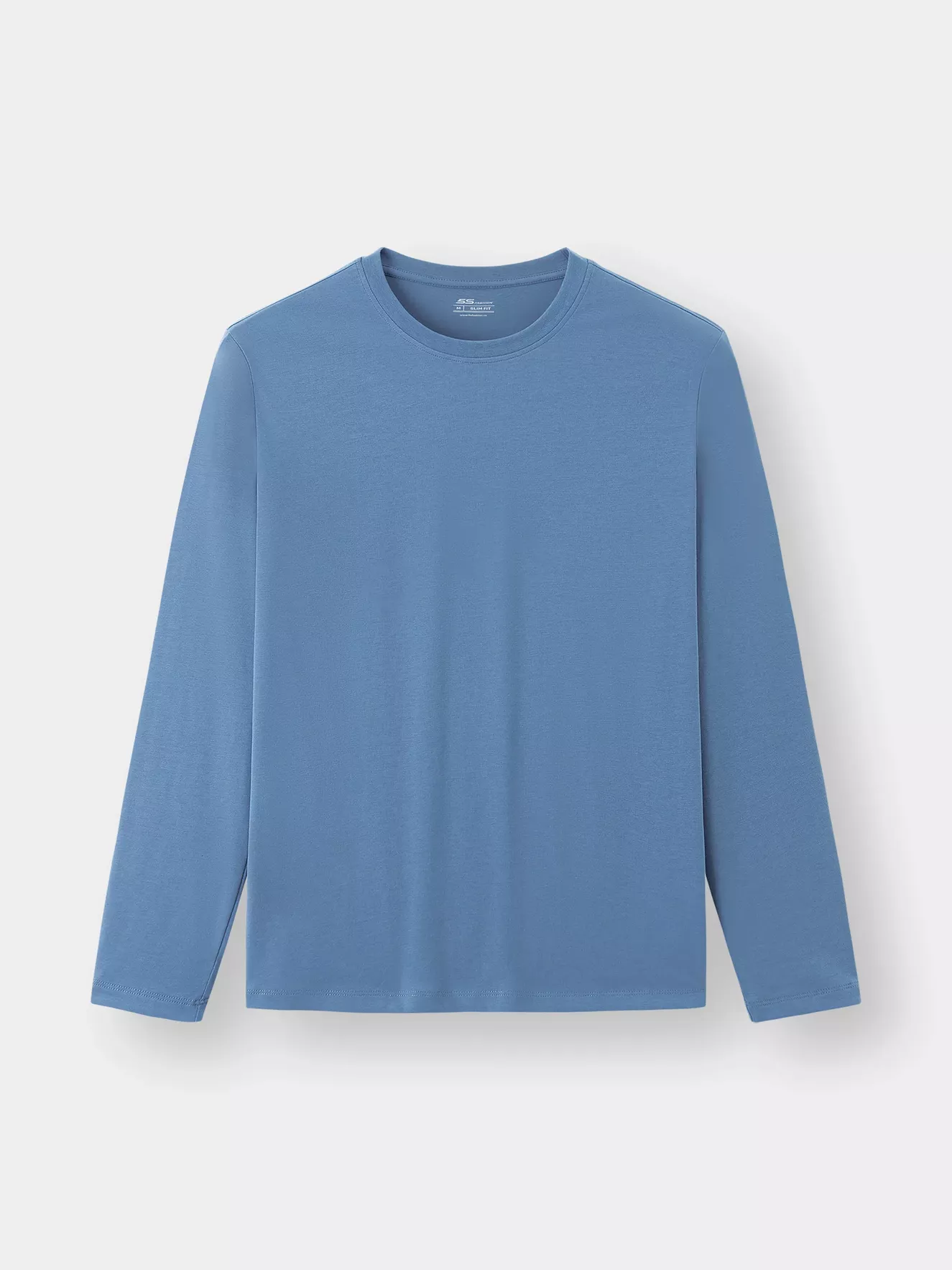 Áo Thun Dài Tay Cổ Tròn 5S Fashion Trơn Slimfit ATO23002