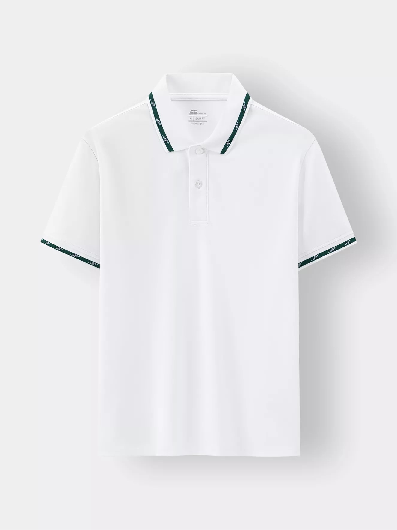 Áo Polo Nam 5S Fashion Bo Dệt Hiệu Ứng Slimfit APC24004