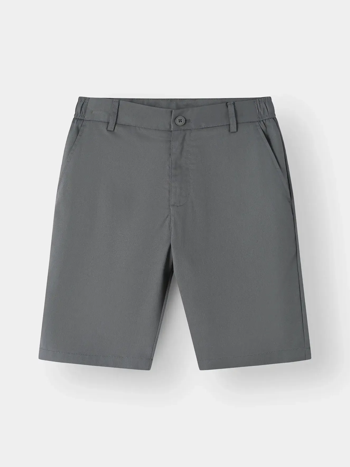 Quần Short Kaki Nam 5S Fashion FLEX-WAIST Cạp Cúc Phối Chun M0QSK26007