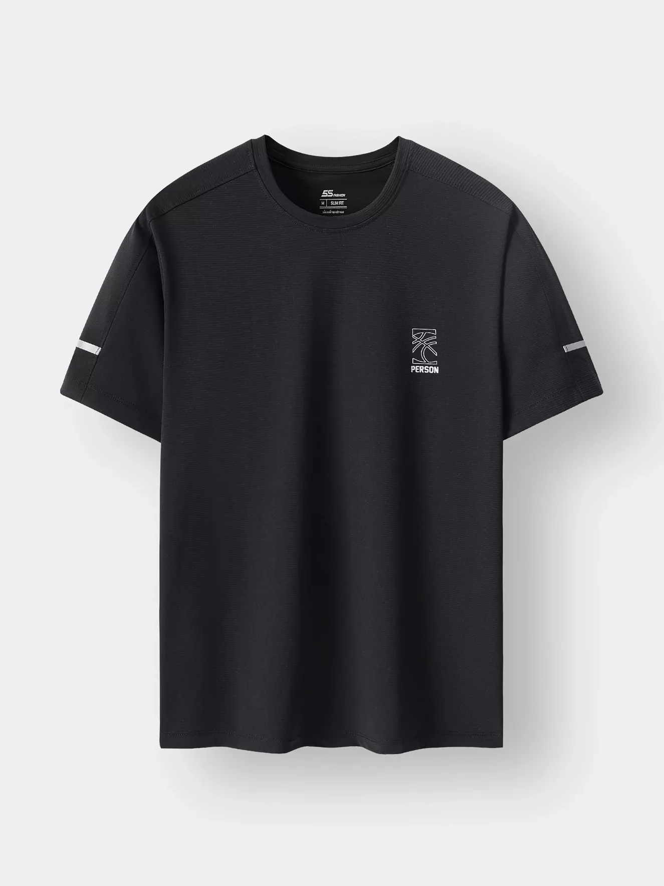 Áo Thun Nam Ngắn Tay 5S Fashion PERSON Slimfit ATS24010