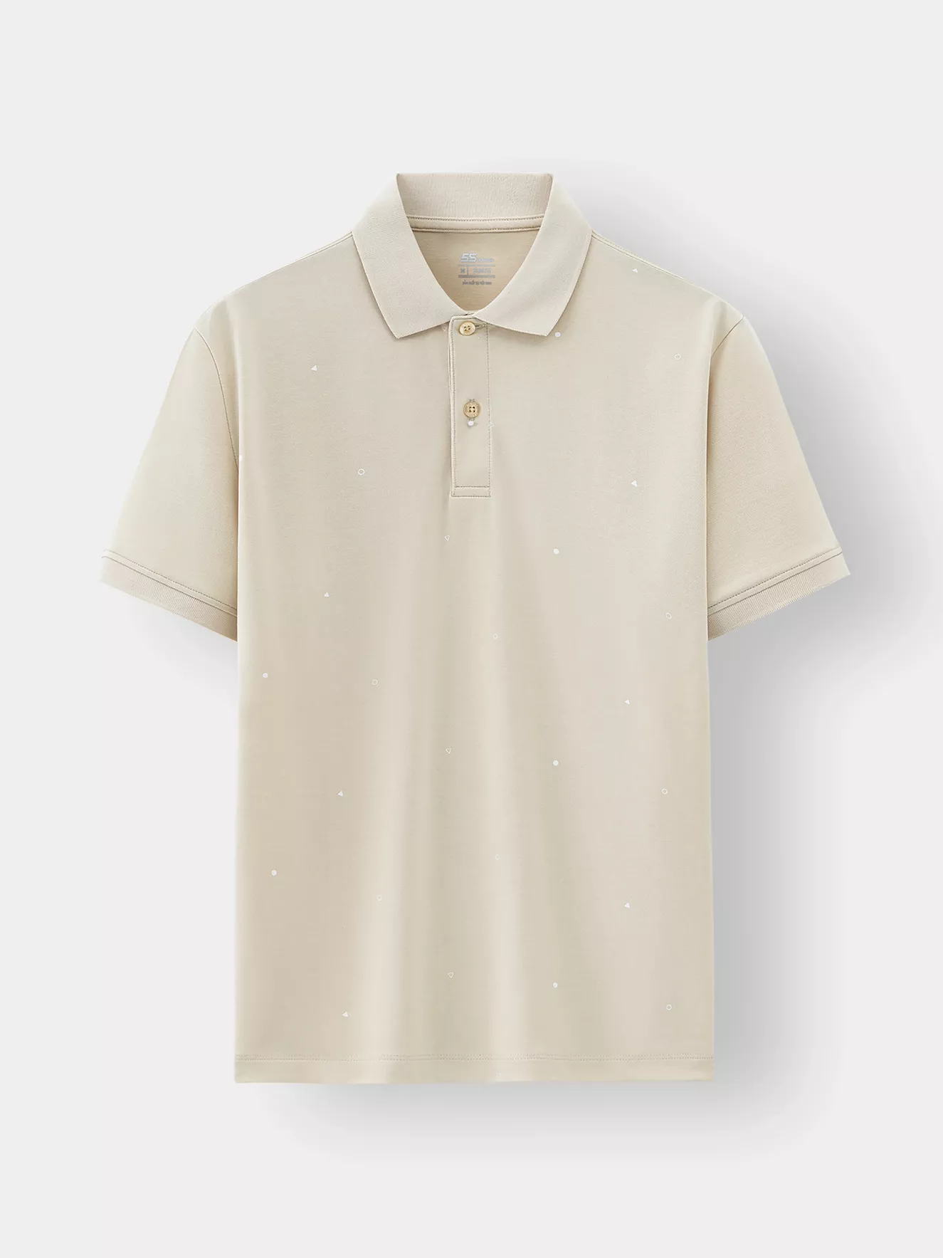 Áo Polo Nam Họa Tiết Hình Học 5S Fashion Slimfit APC25076