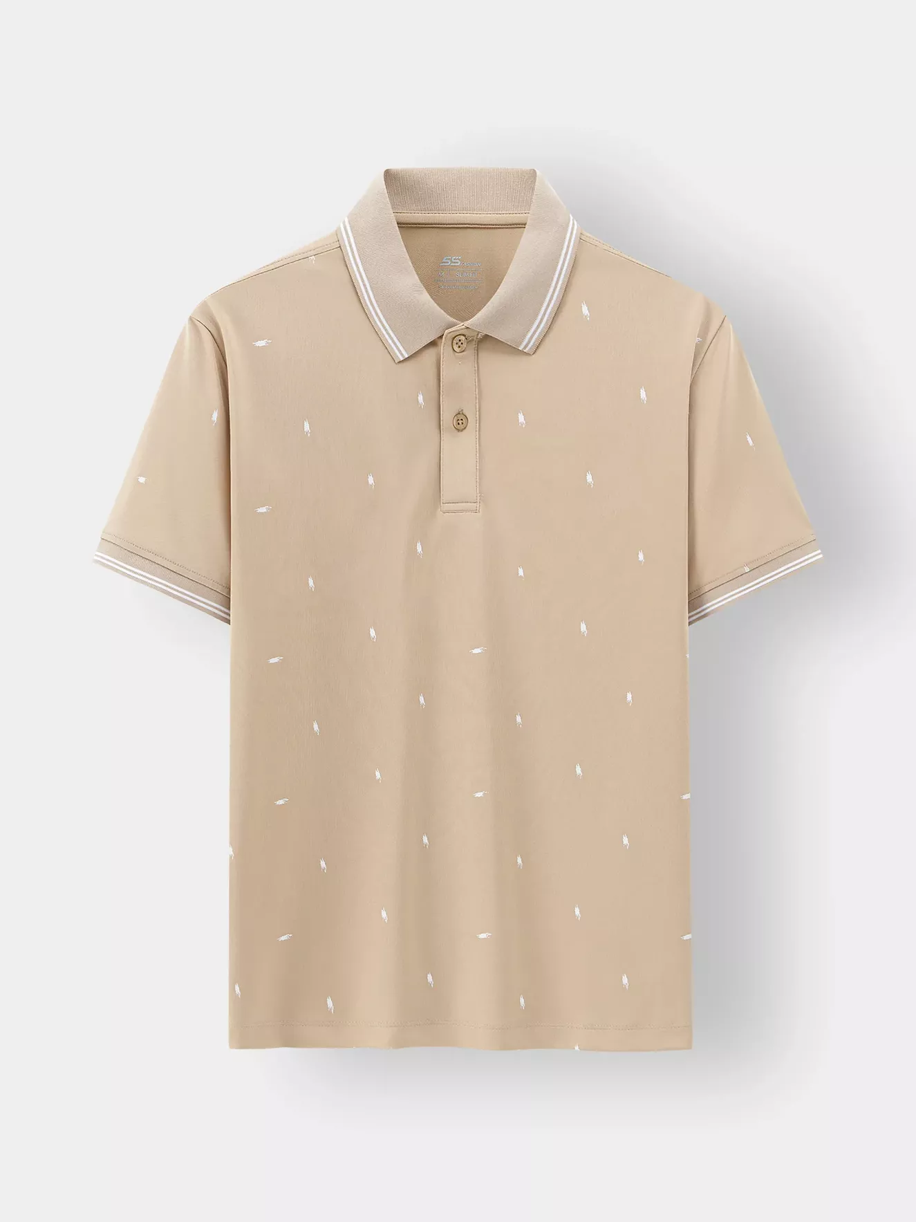 Áo Polo Nam 5S Fashion In Họa Tiết Slimfit APC24051