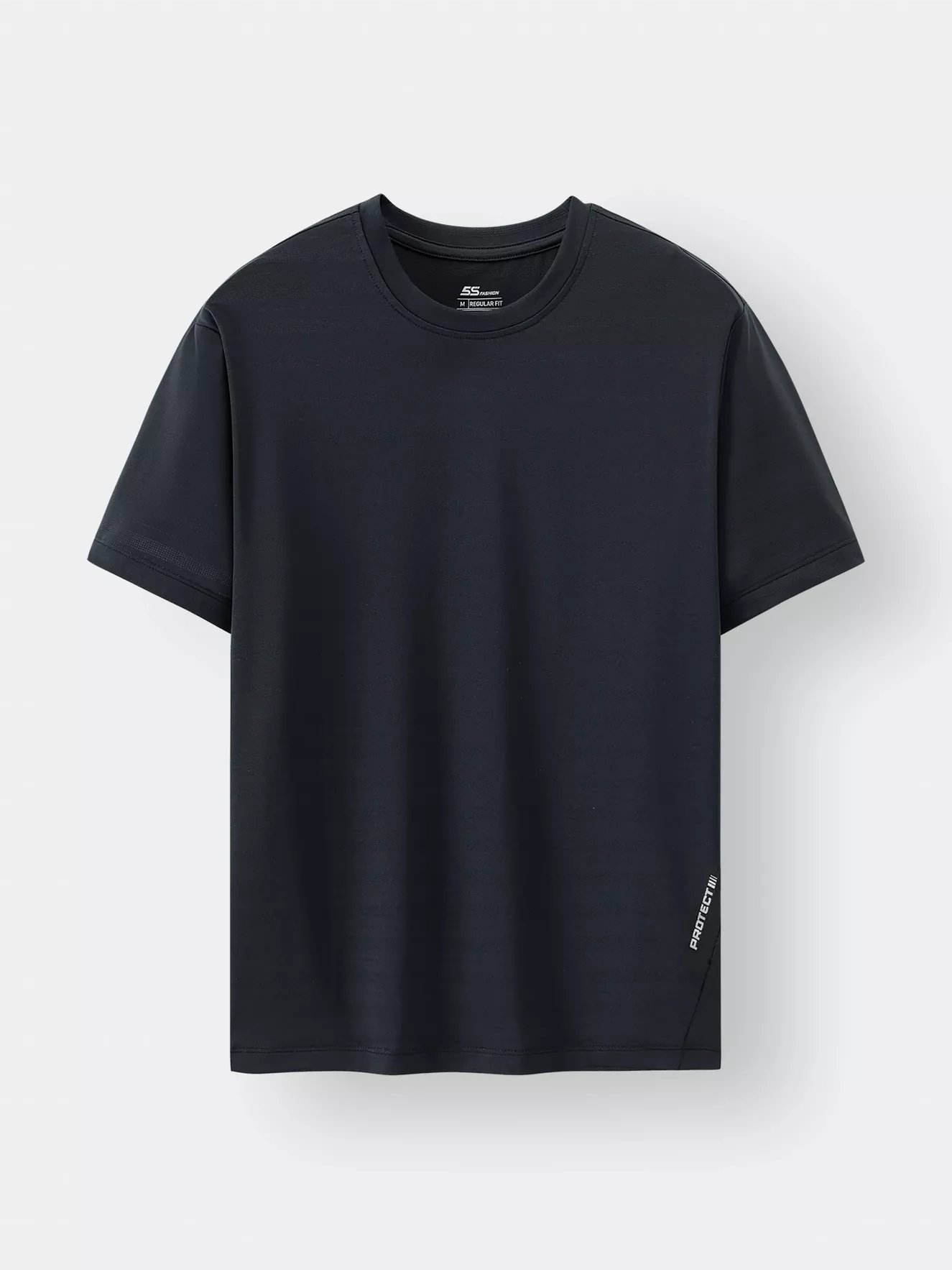 Áo Thun Nam Thể Thao Ngắn Tay 5S Fashion Phom Regular ATS24038