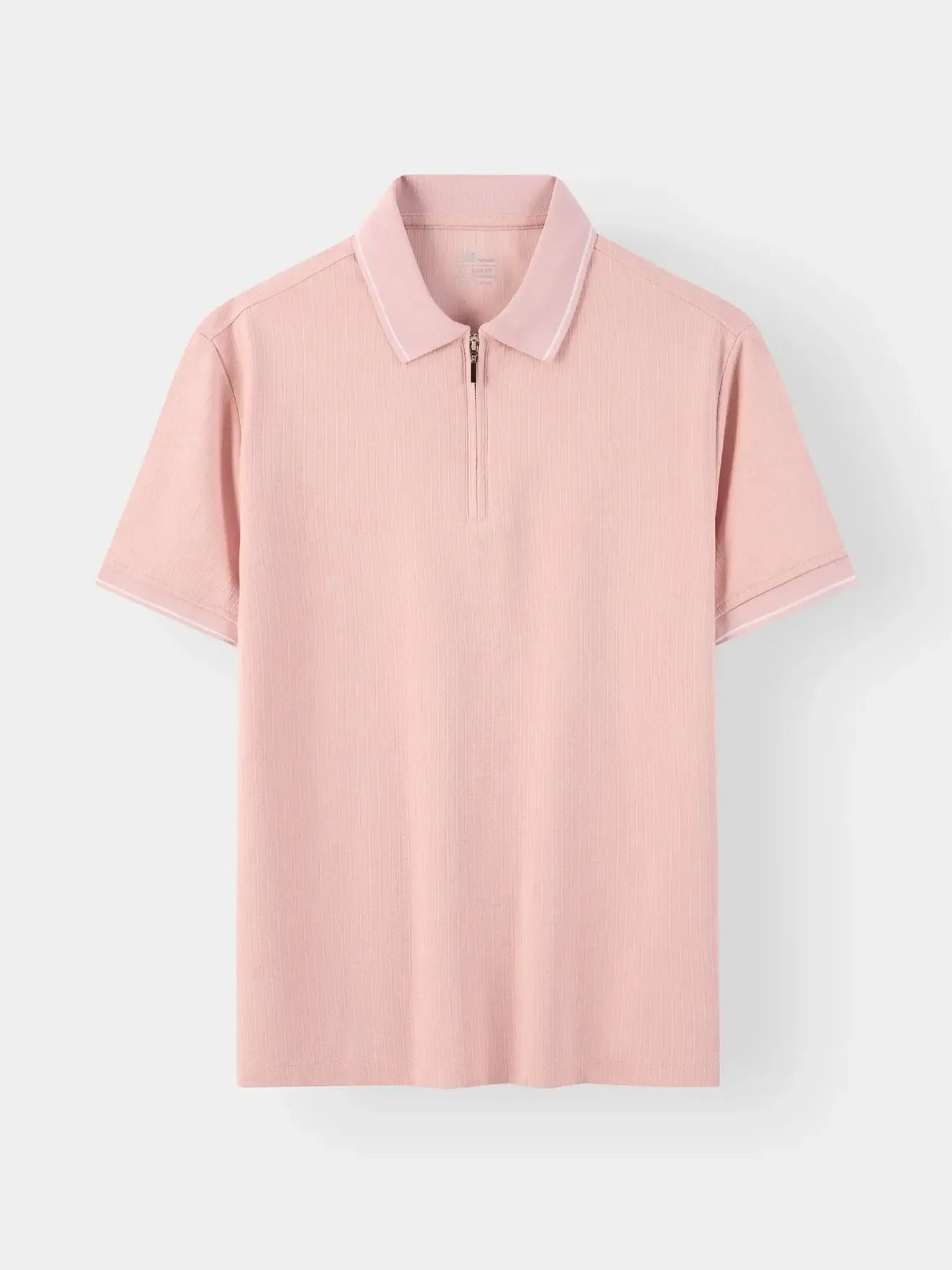 Áo Polo Nam 5S Fashion Cổ Khóa Vải Hiệu Ứng Phom Slimfit M0APC26014