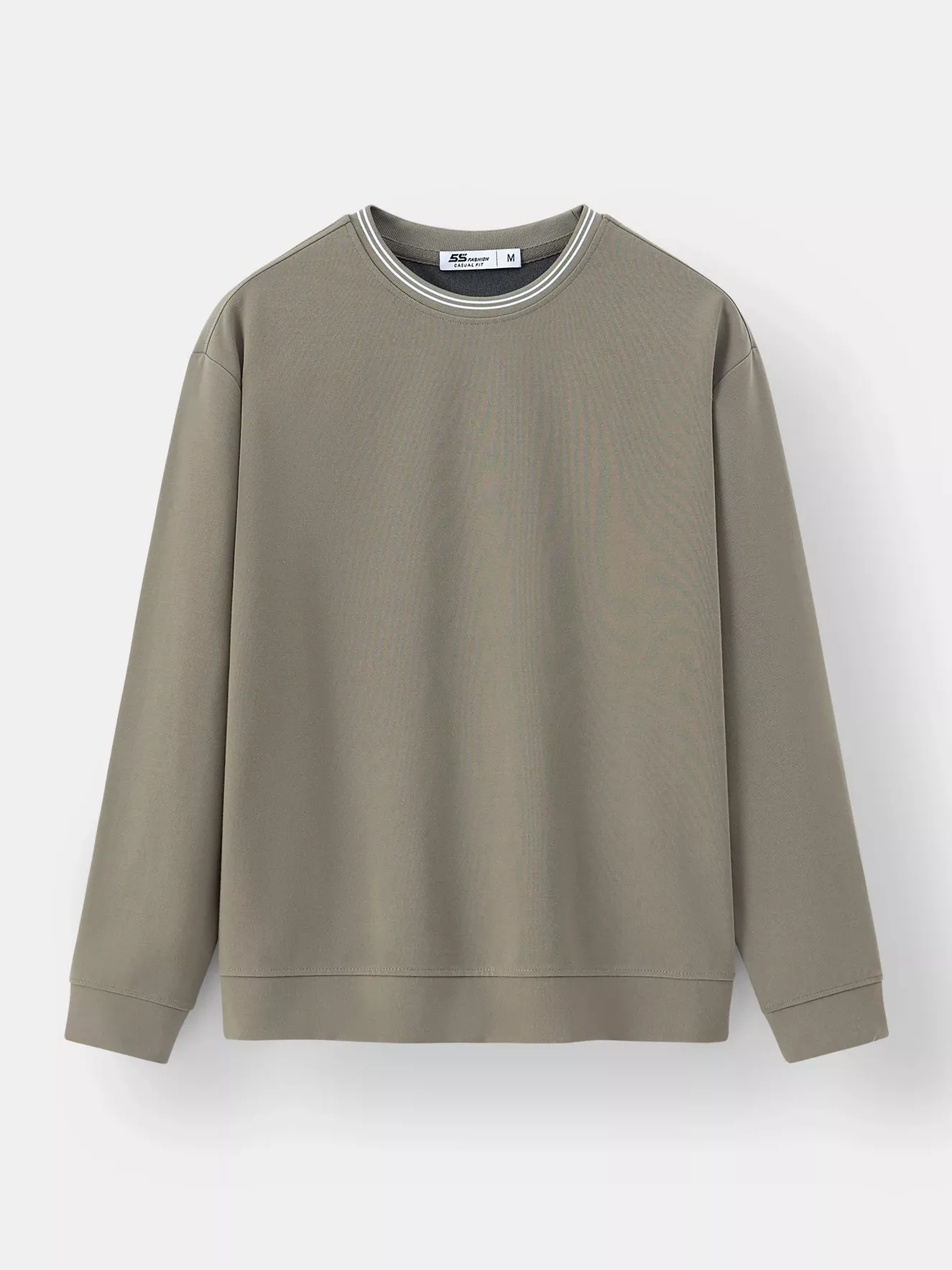 Áo Nỉ Nam Cổ Dệt Hiệu Ứng 5S Fashion Phom Casual BANI24009