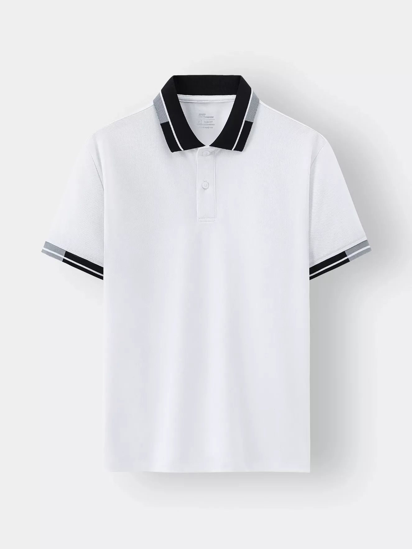 Áo Polo Nam 5S Fashion PIQUE Dệt Kẻ Slimfit APC24007