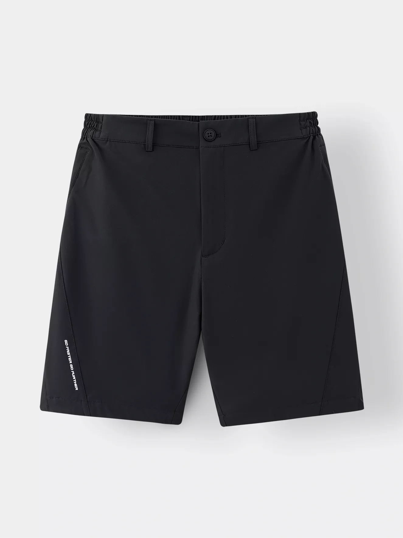 Quần Short Thể Thao Nam 5S Fashion Cạp Cúc Phối Chun Regular QST25009