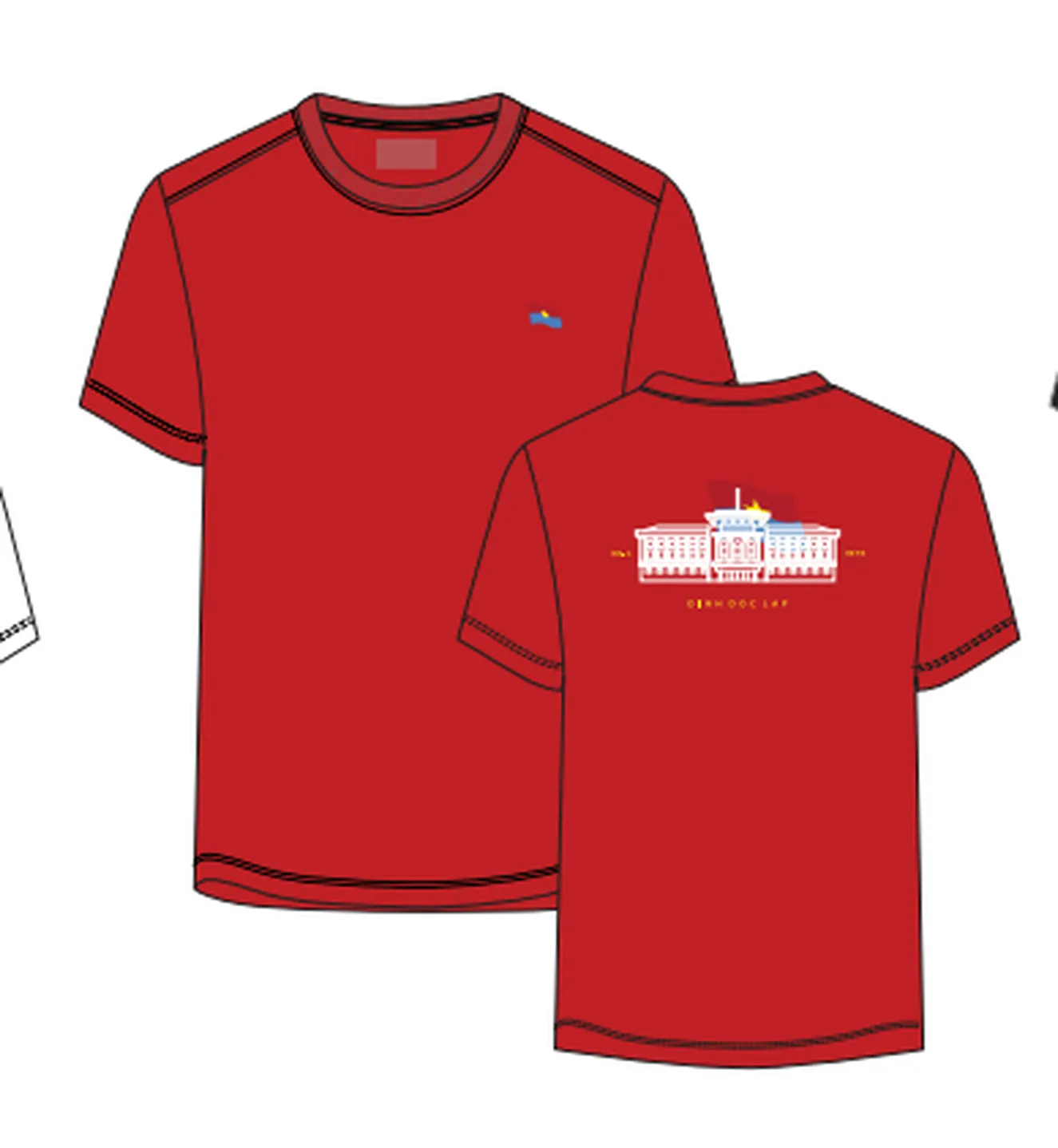 Áo Thun Việt Nam 5S FASHION Unisex Chất Cotton U0ATS26050