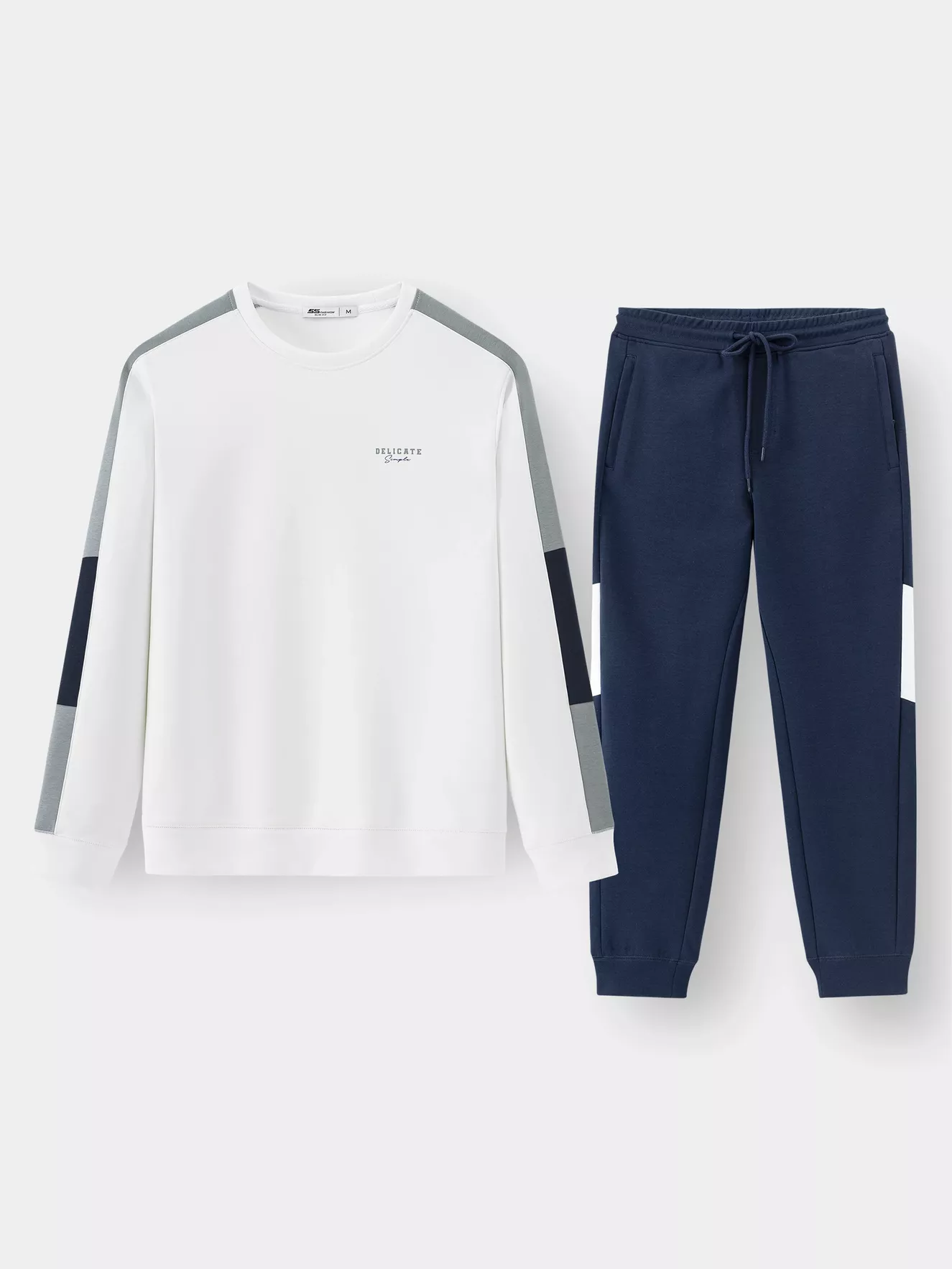 Bộ Quần Áo Nỉ Nam 5S Fashion Can Phối Phom Slimfit BNI23014