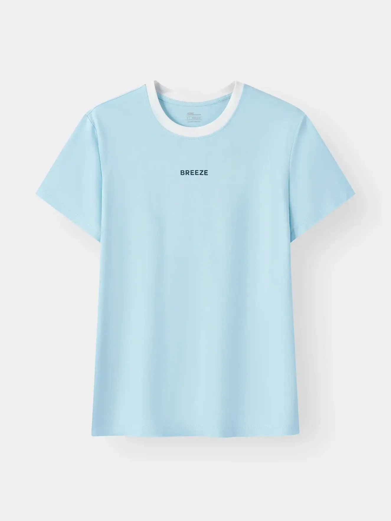 Áo Thun Nữ Cotton 5S Fashion In BREZEE Phom Regular WBATS26004