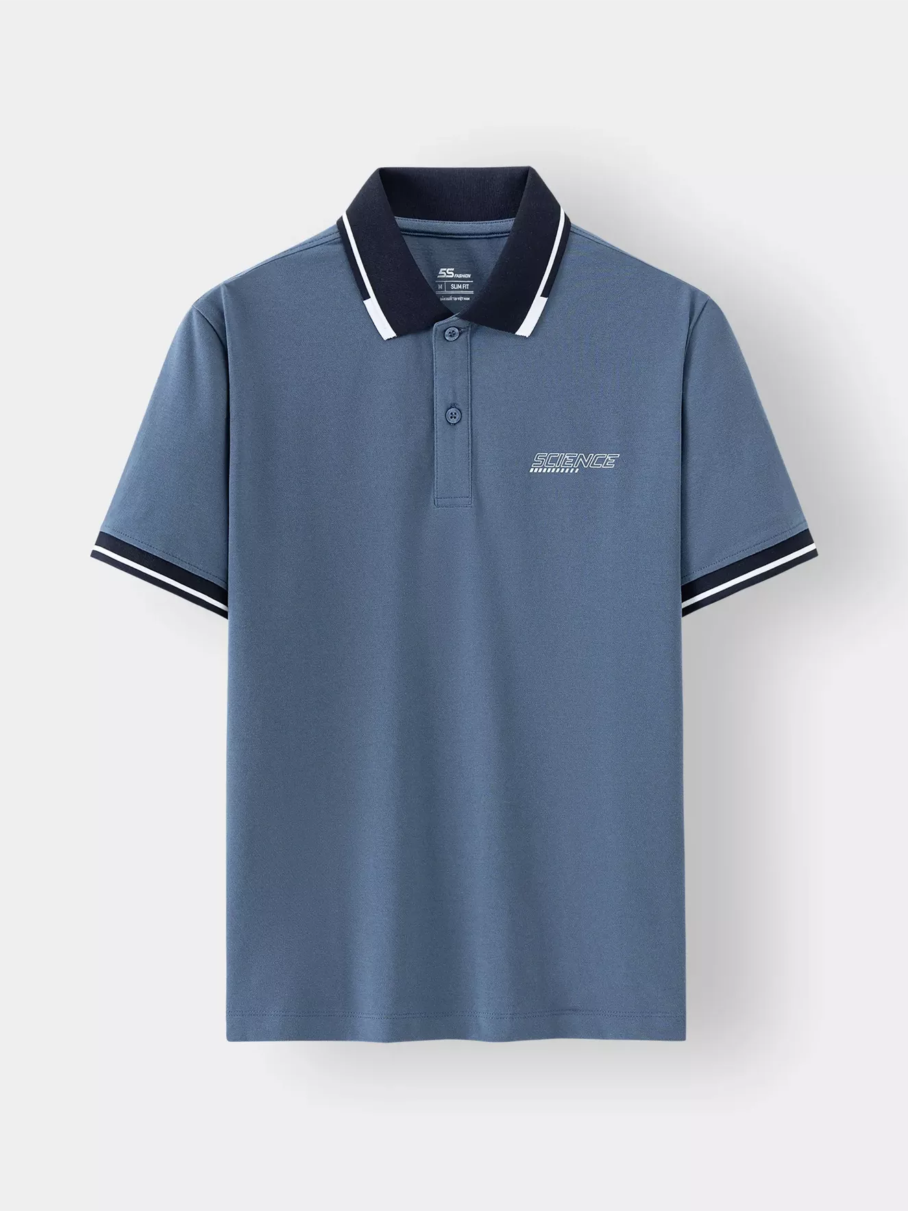 Áo Polo Nam Cotton 5S Fashion Phom Slimfit APC24025