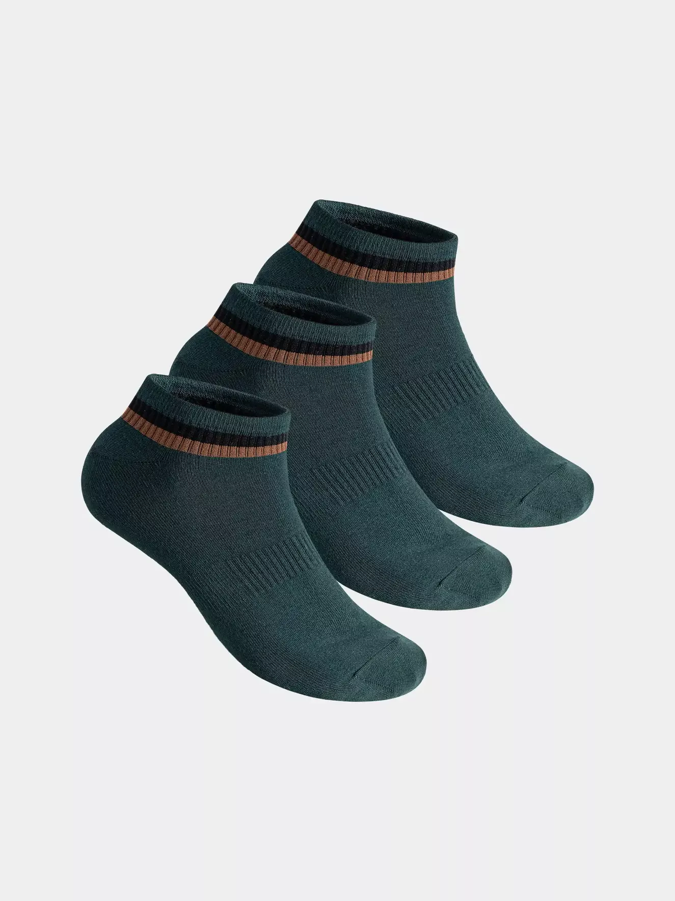 Combo 3 Đôi Tất Nam 5S Fashion Cổ Ngắn Dệt Kẻ Modal 3C-Y0TAT24004