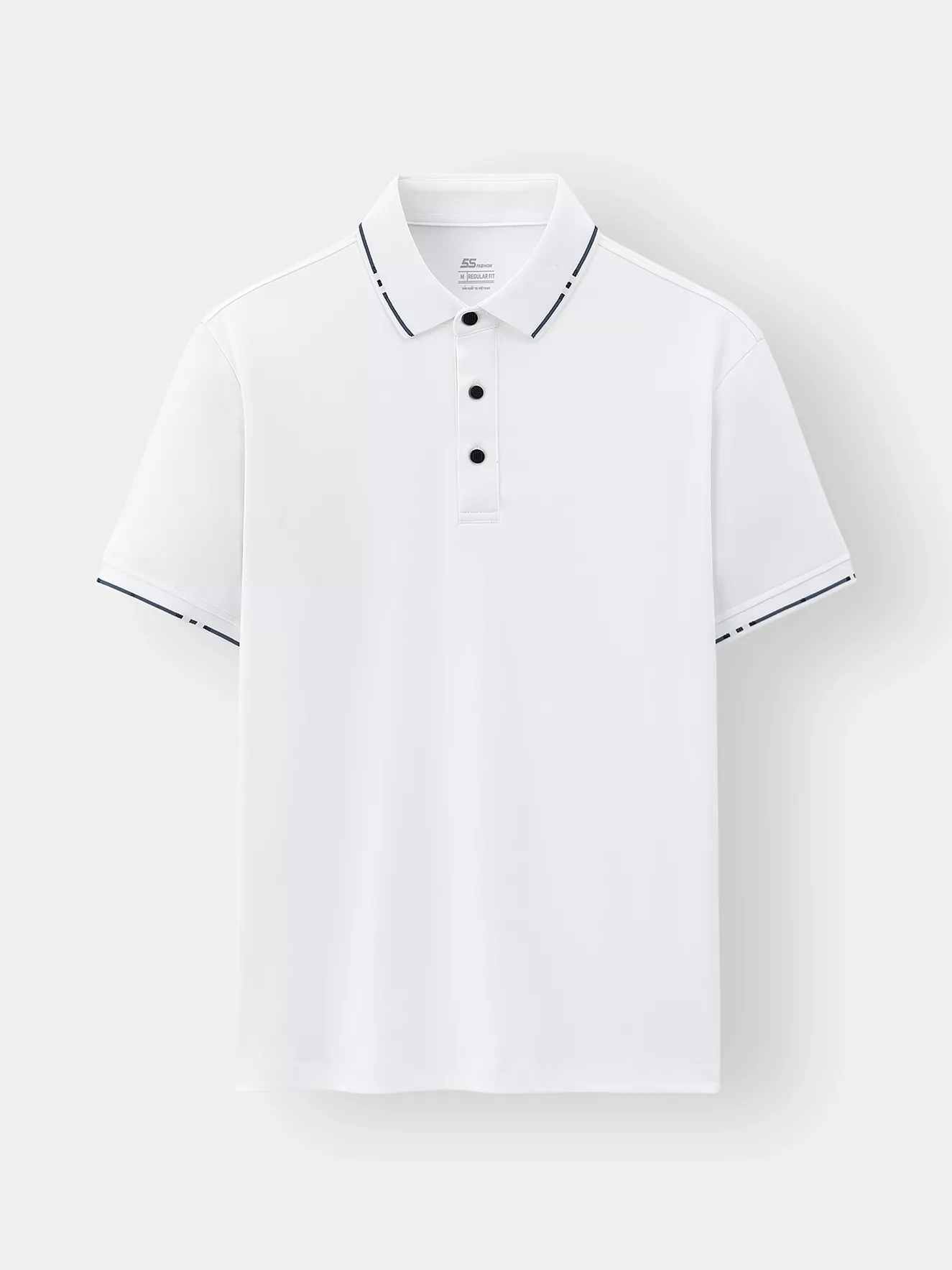 Áo Polo Nam 5S FASHION 100% Cotton Phom Regular APC25024