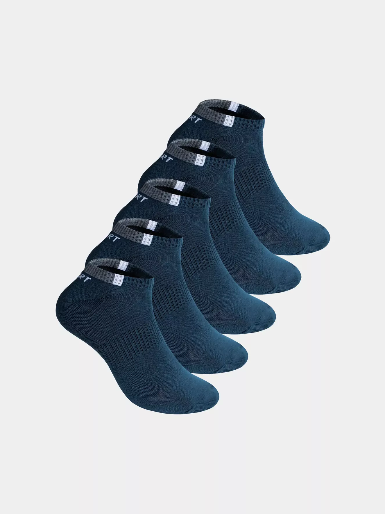 Combo 5 Đôi Tất Nam 5S Fashion Cổ Ngắn Chất Cotton 5C-Y0TAT24009