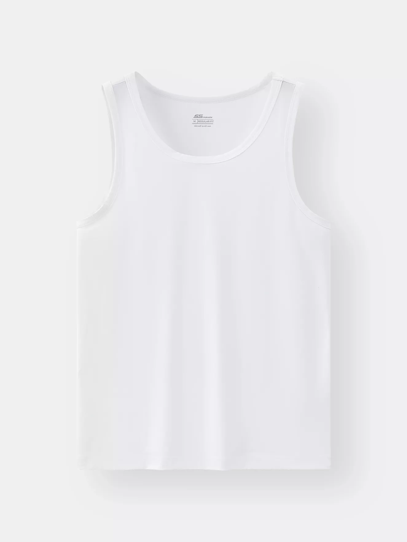 Áo Ba Lỗ Nam 5S Fashion Trơn Regular ABL25003