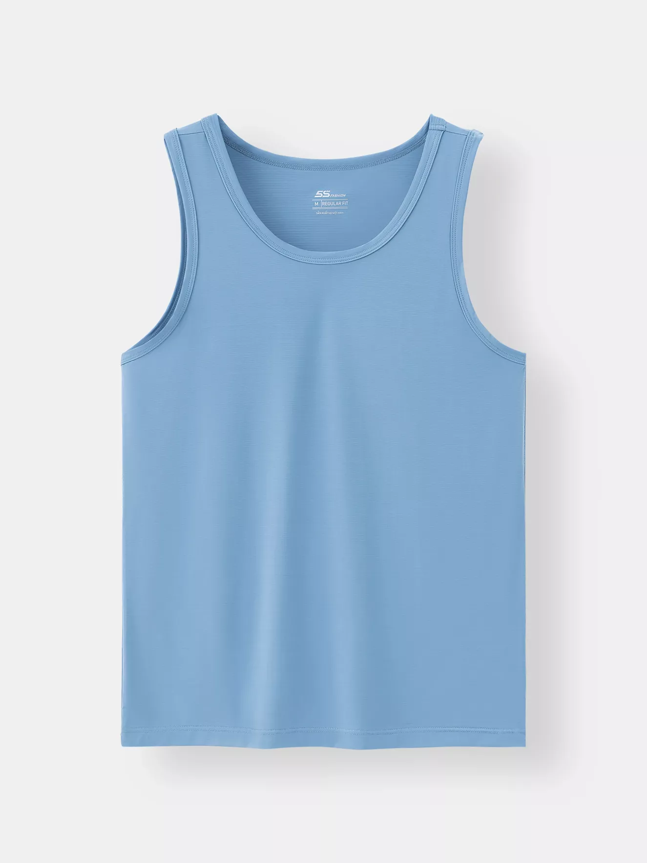 Áo Ba Lỗ Nam 5S Fashion Trơn Regular ABL25003