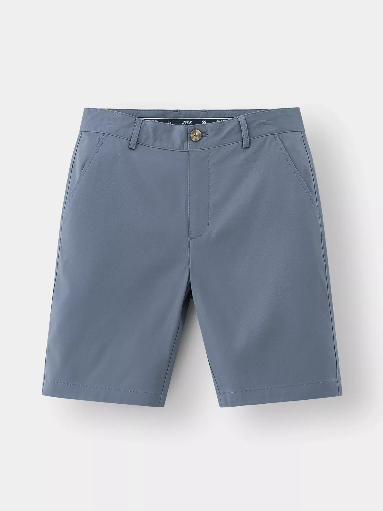 Quần Short Kaki Nam 5S Fashion Cotton Cạp Dệt Chữ Slimfit QSK25002