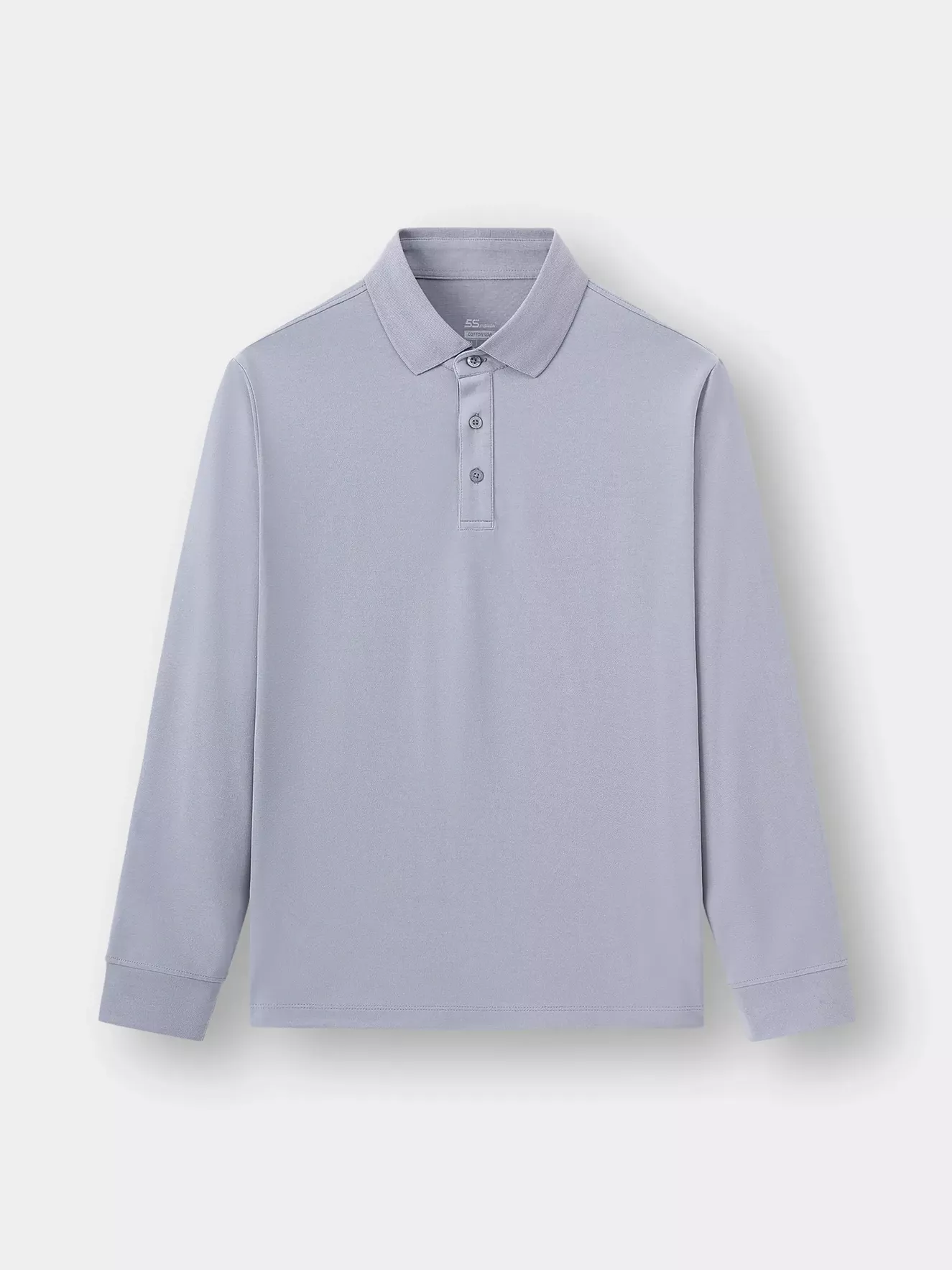 Áo Polo Dài Tay 5S Fashion Cổ Phối Màu Slimfit APD23600