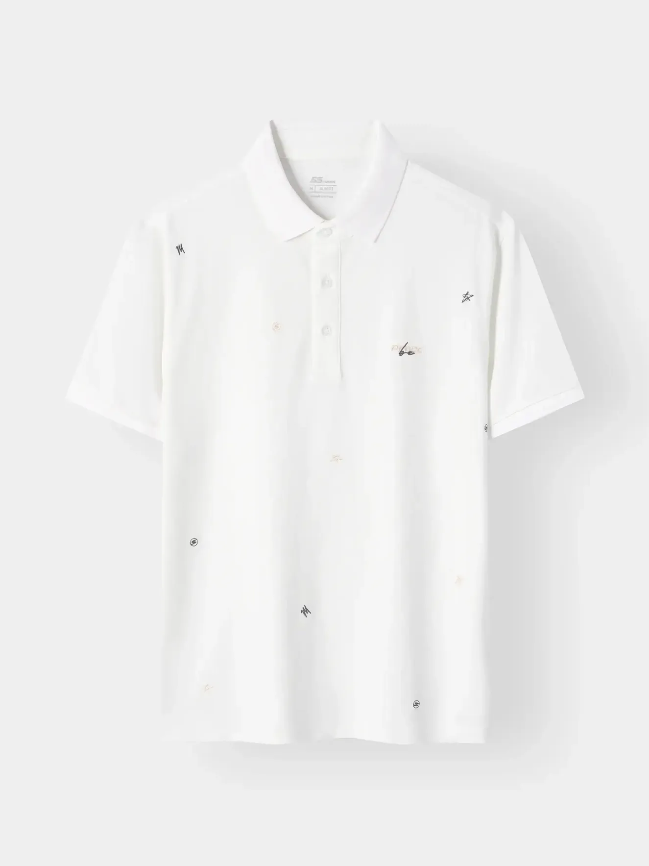 Áo Polo Nam 5S Fashion Thêu Họa Tiết Phom Slimfit M0APC26093