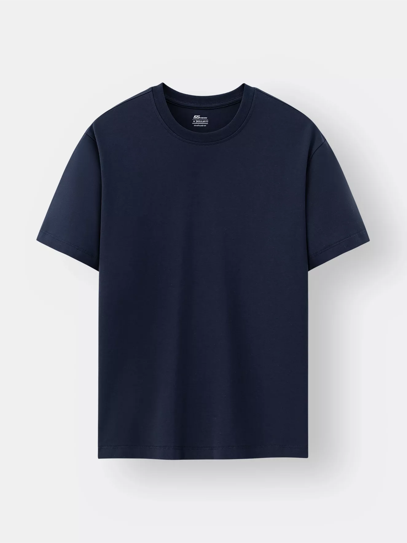 Áo Thun Nam Trơn 5S Fashion Cotton Phom Regular ATS25060