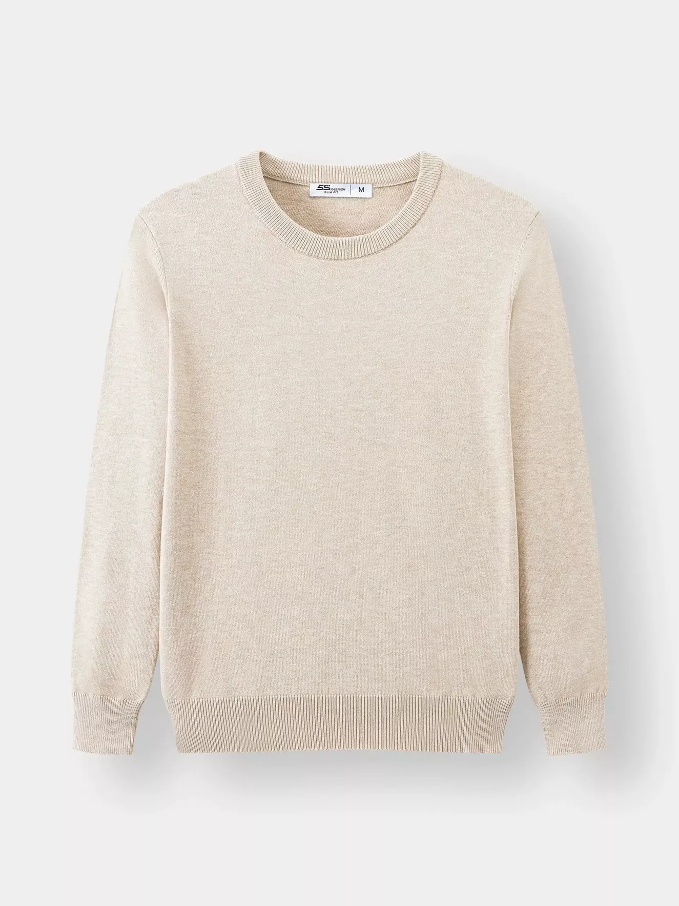 Áo Len Nam Trơn 5S Fashion Slim Fit ALO23005