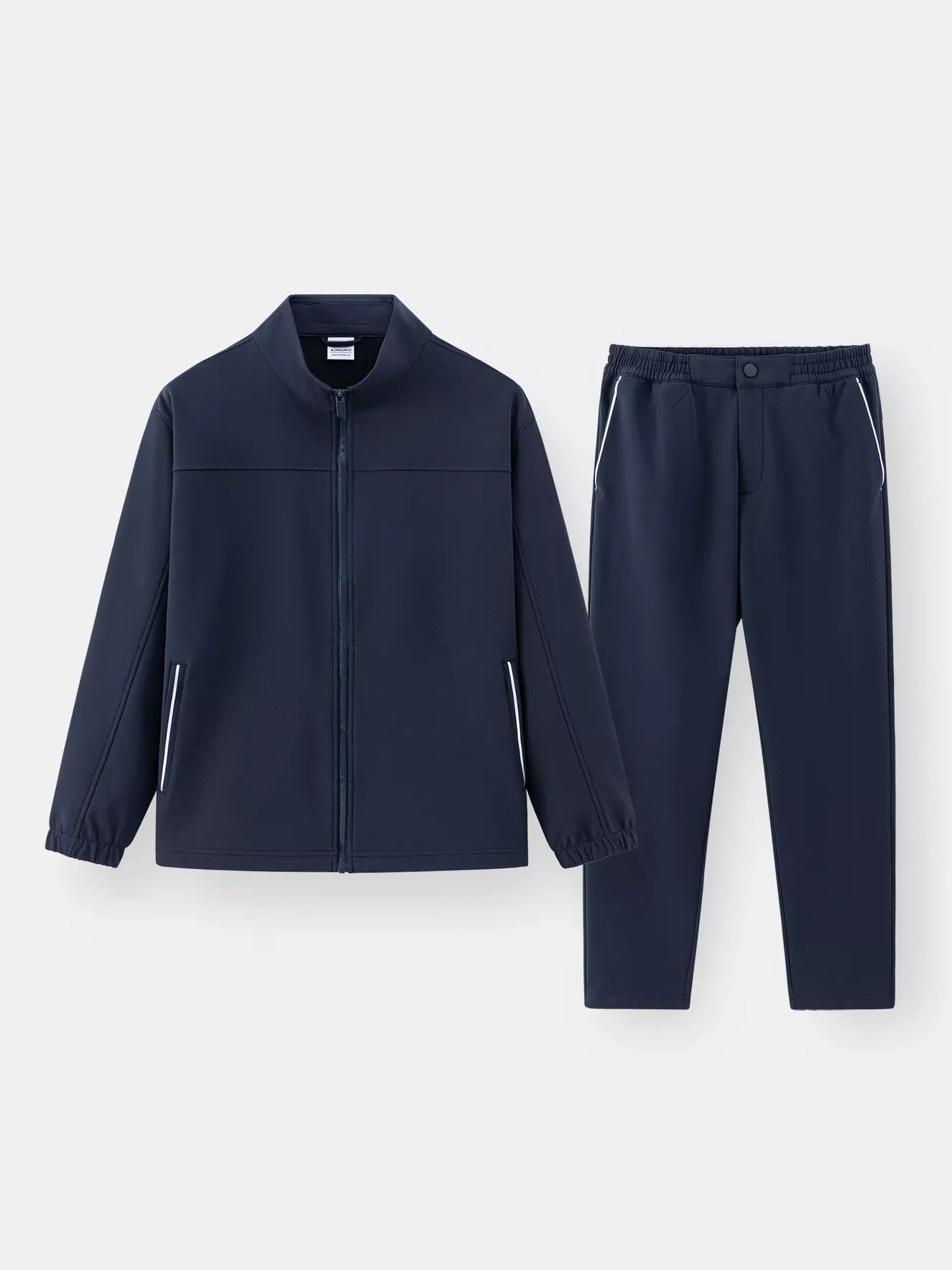 Bộ Quần Áo Gió Cổ Trụ Lót Nỉ 5S Fashion Regular BOG24009