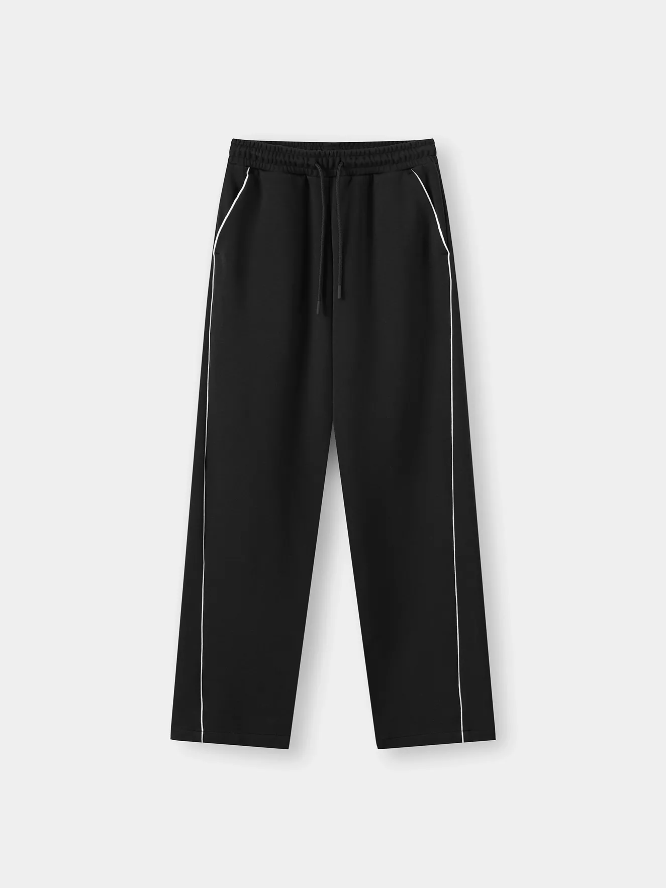 Quần Nỉ Nữ 5S Fashion Phom Suông Phối Line WBQNI25008