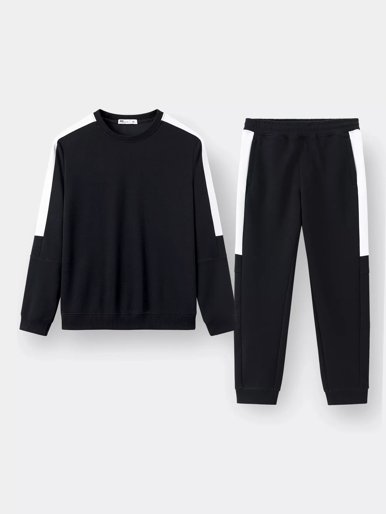 Bộ Quần Áo Dài Tay Nam Chất Nỉ 5S Fashion Can Phối BNI23105