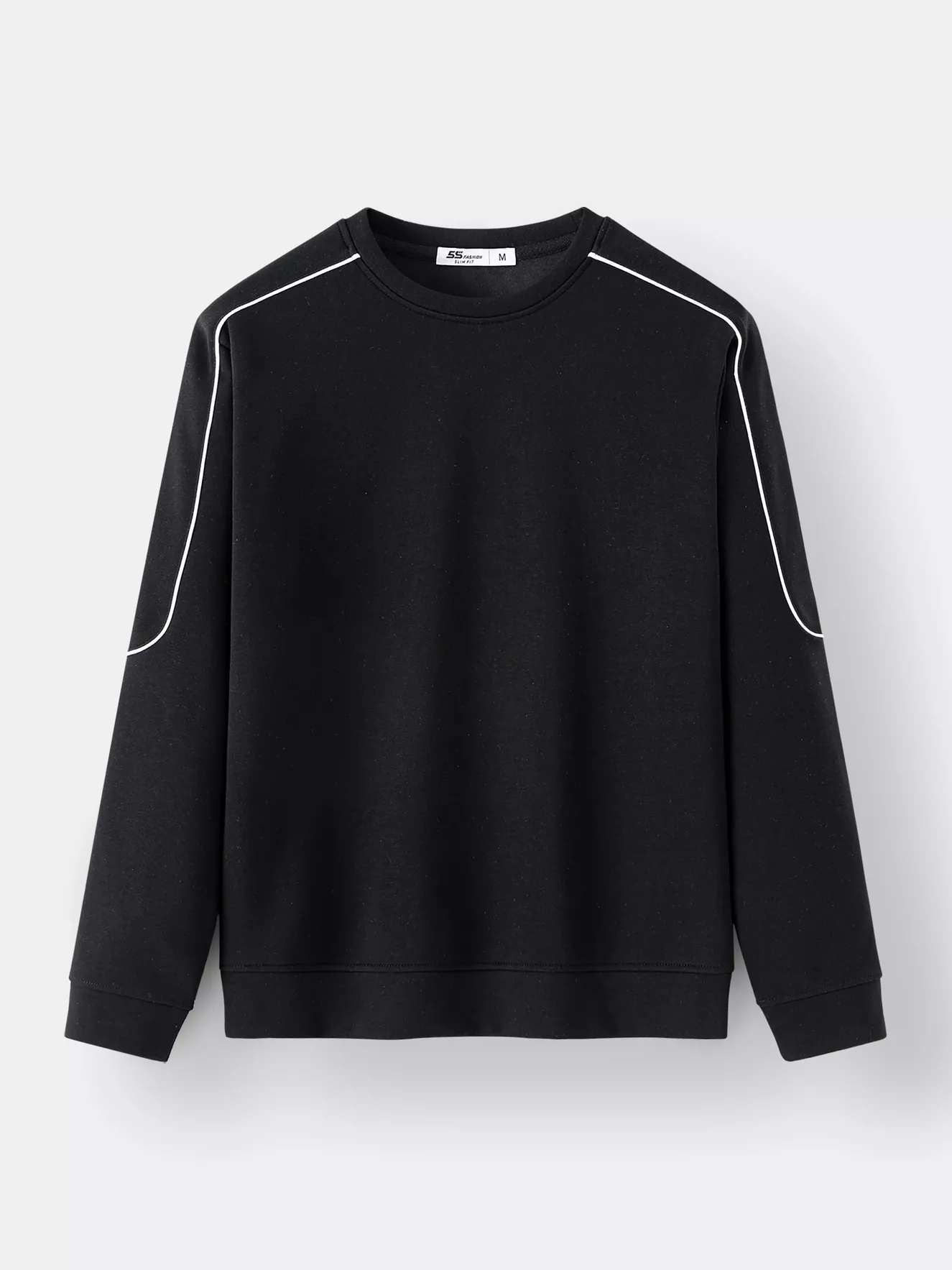 Áo Nỉ Nam Phối Line 5S Fashion Phom Slimfit BANI24020