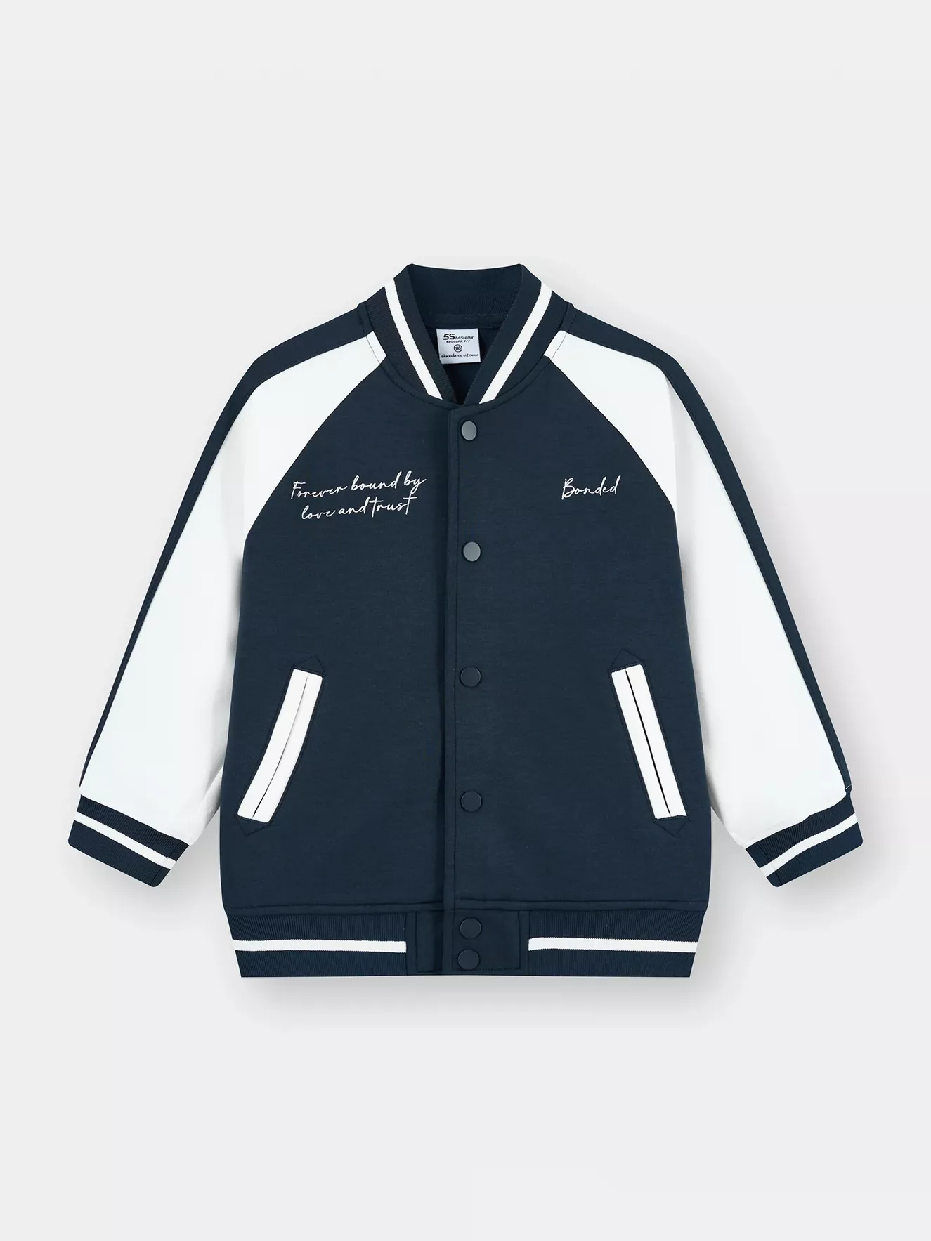 Áo Khoác Bomber Bé Trai Bé Gái 5S Fashion Vải Nỉ K0ABF25001