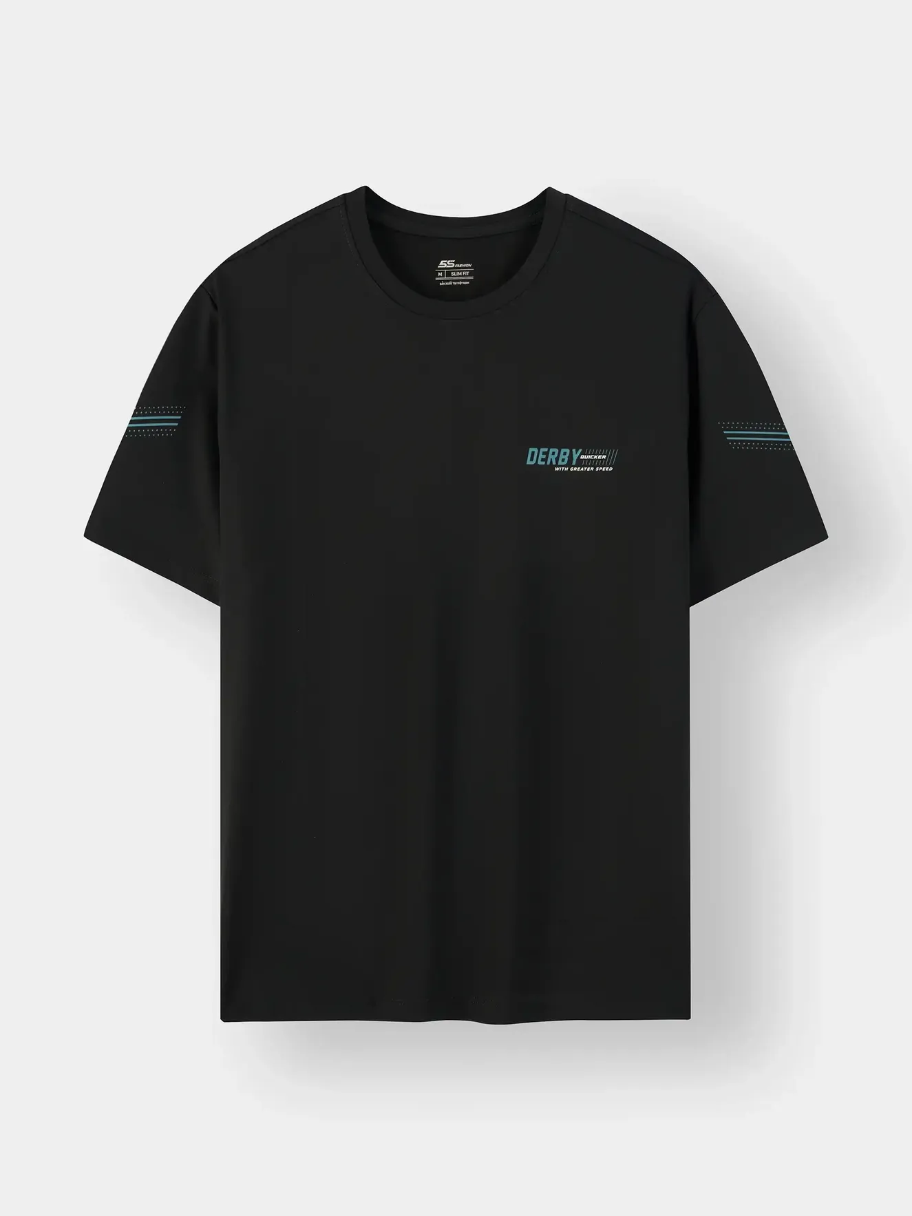 Áo Thun Nam 5S Fashion Vải Thun Mát Lạnh Phom Slimfit M0ATS26014