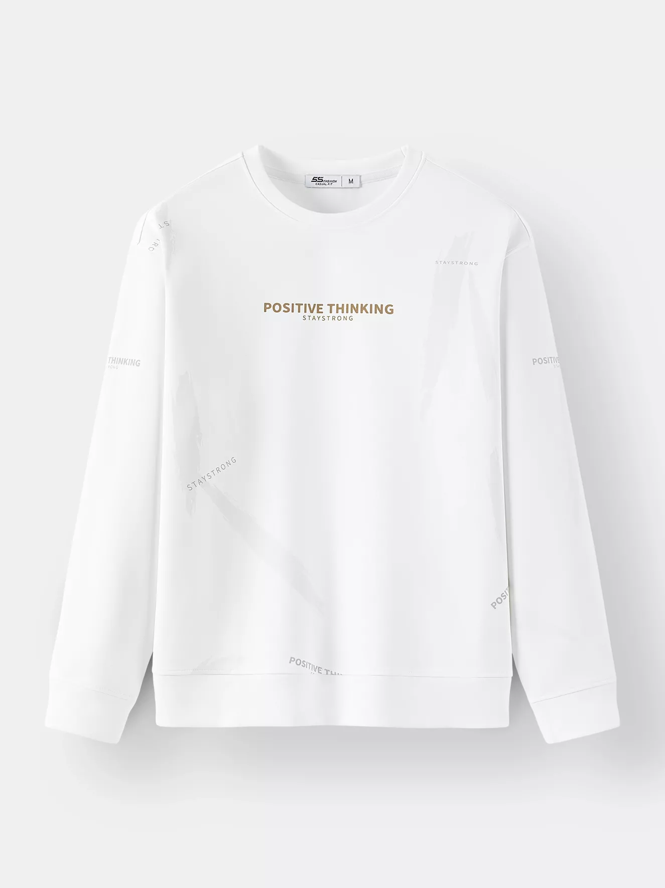 Áo Nỉ Nam Thu Đông Họa Tiết 5S Fashion Phom Casual ANI24005