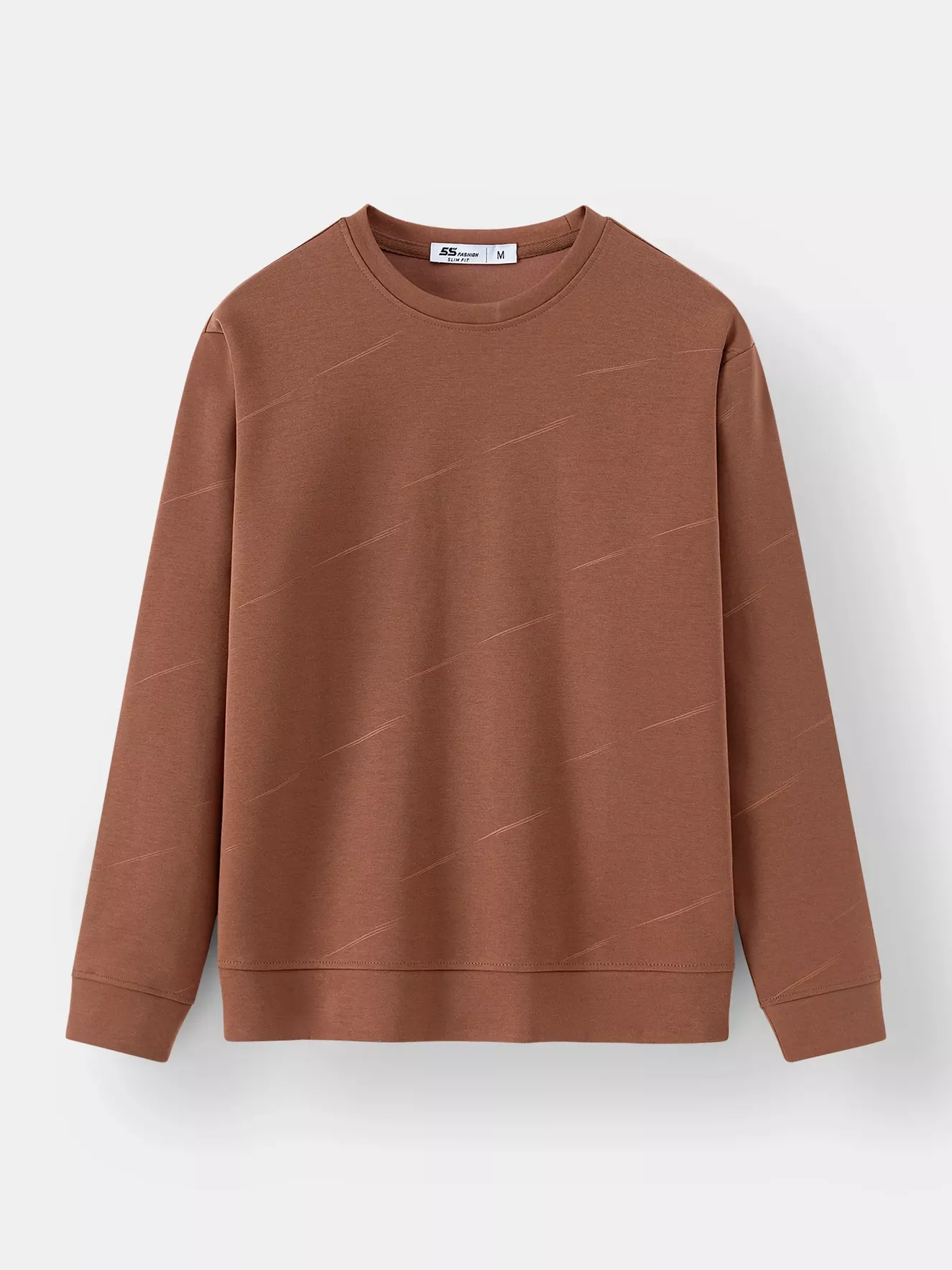 Áo Nỉ Nam 5S FASHION Họa Tiết Phom Slimfit ANI24010