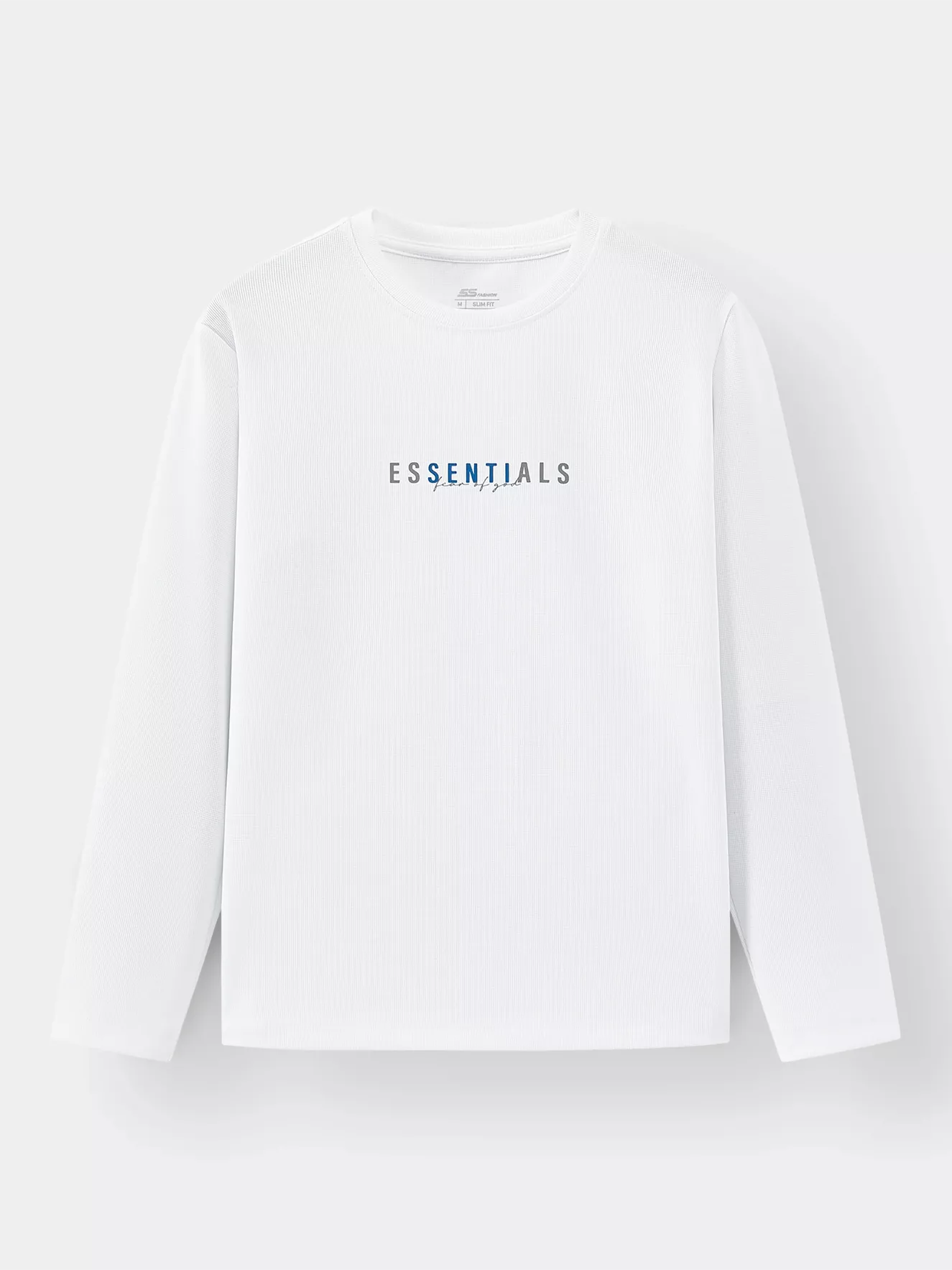 Áo Thun Nam Dài Tay In Chữ 5S Fashion Phom Slimfit ATH24009